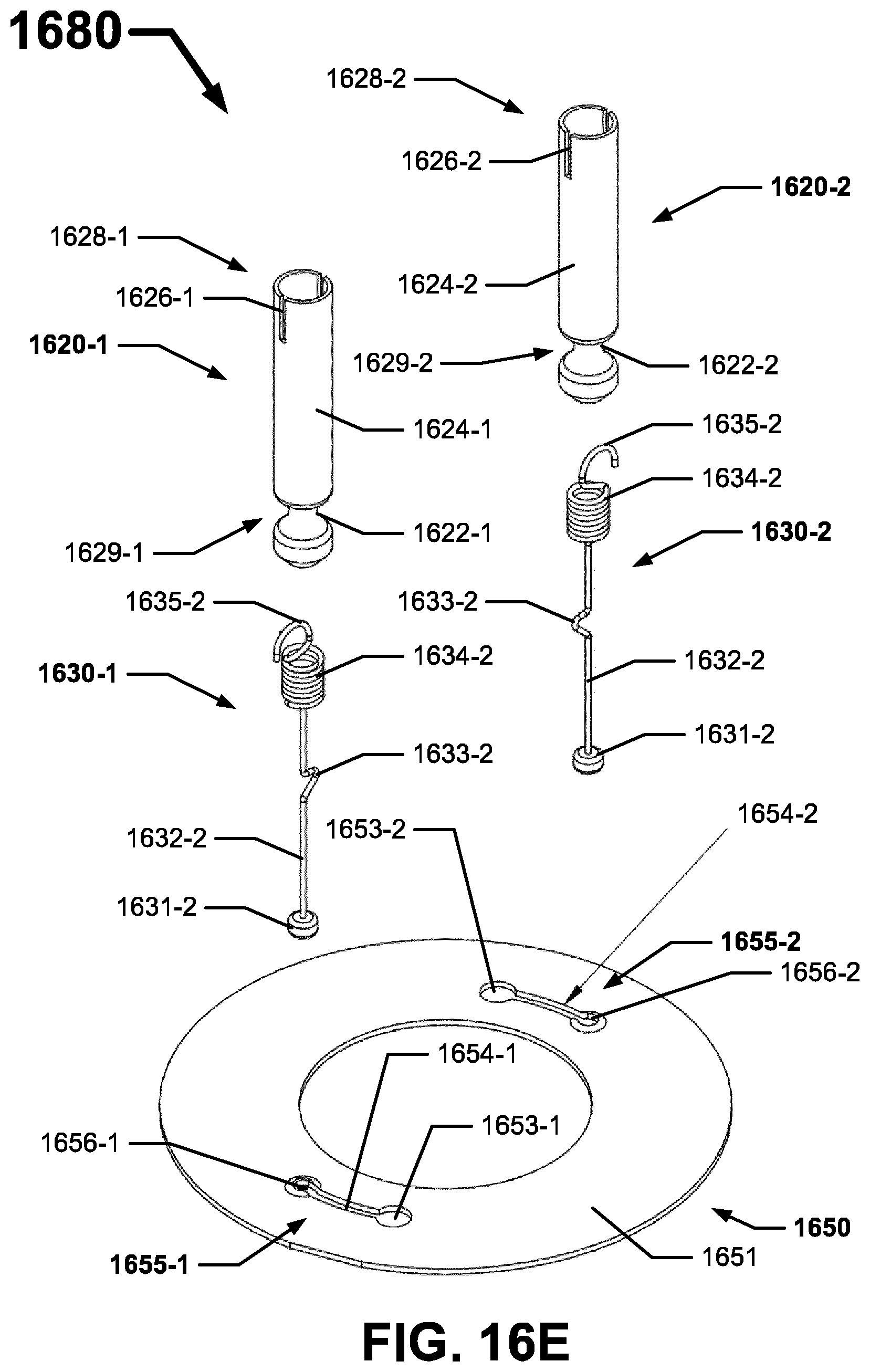 Patent US12504153 Figure 20 – Trim retention assemblies for recessed luminaires