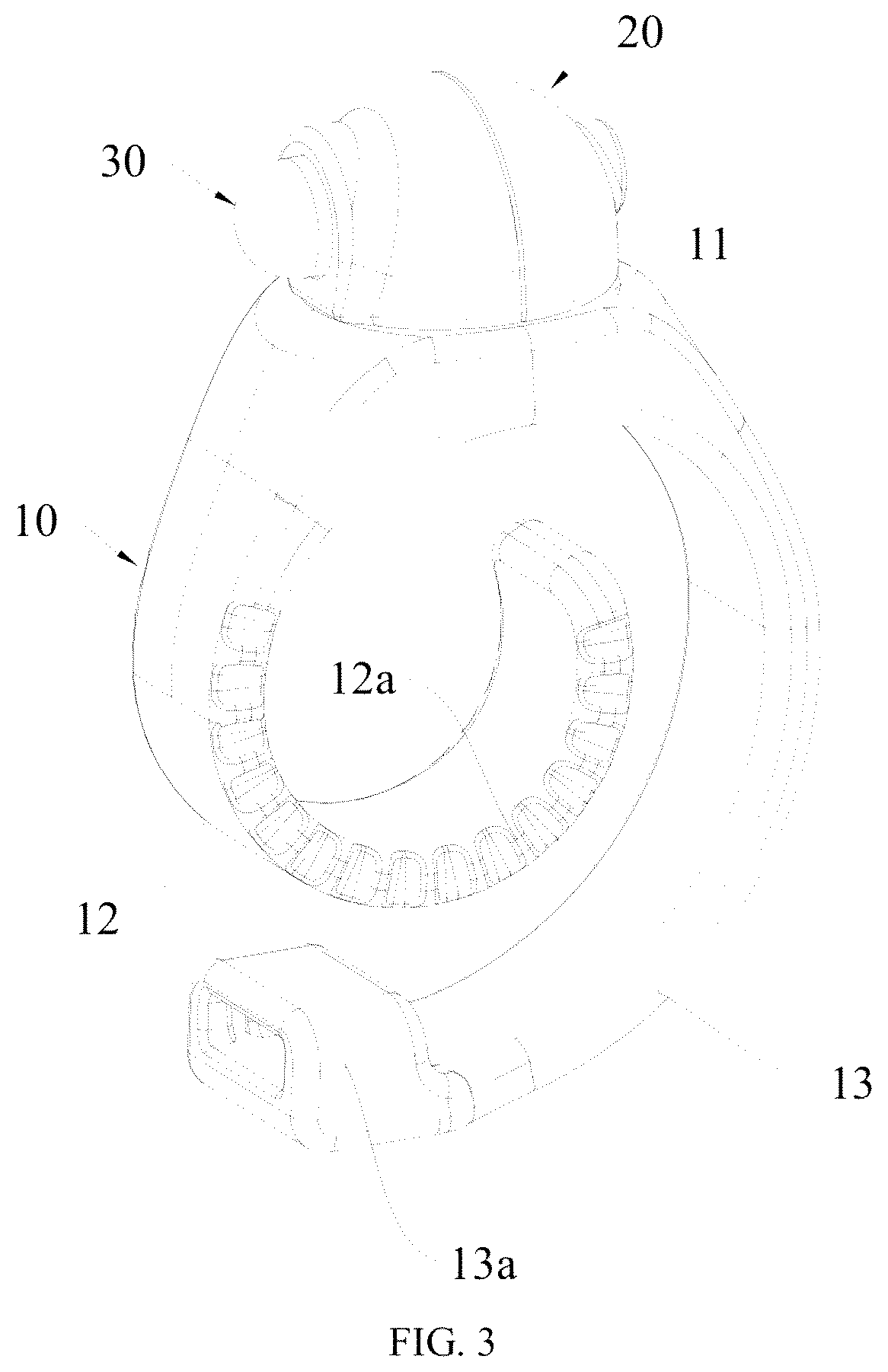 Patent US12504155 Figure 3 – Finger lamp structure