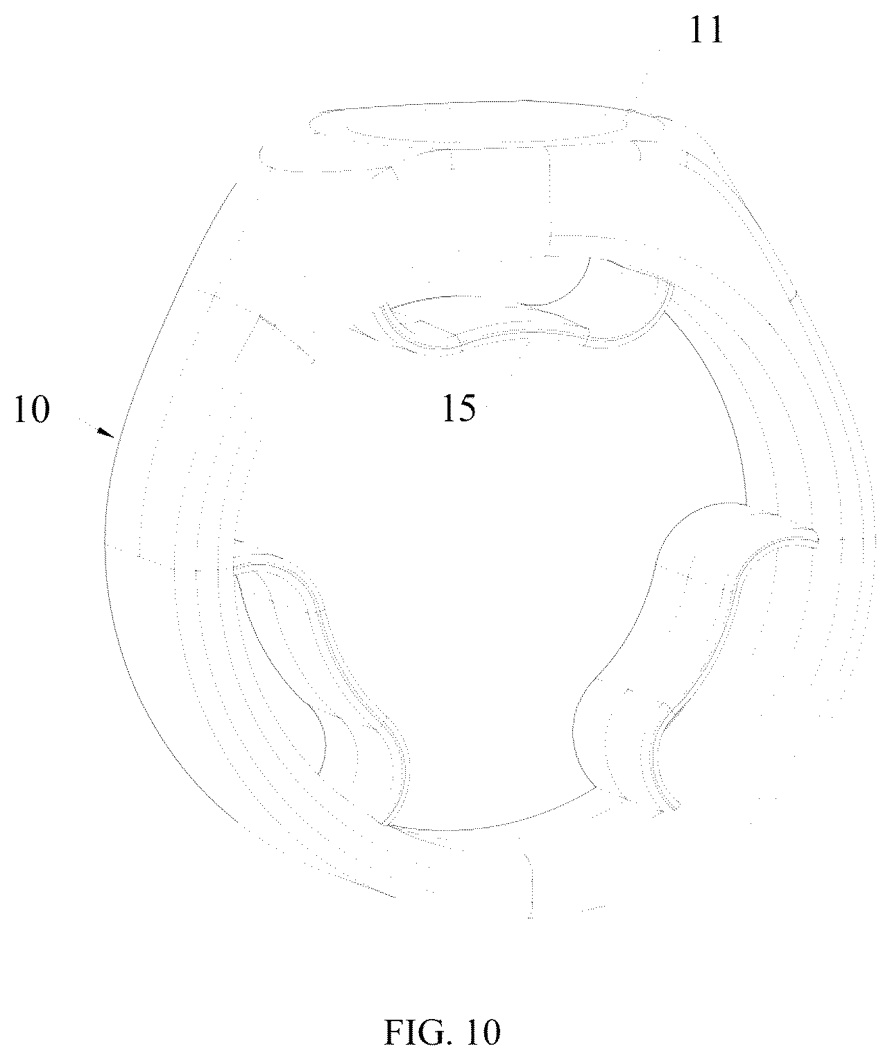 Patent US12504155 Figure 10 – Finger lamp structure