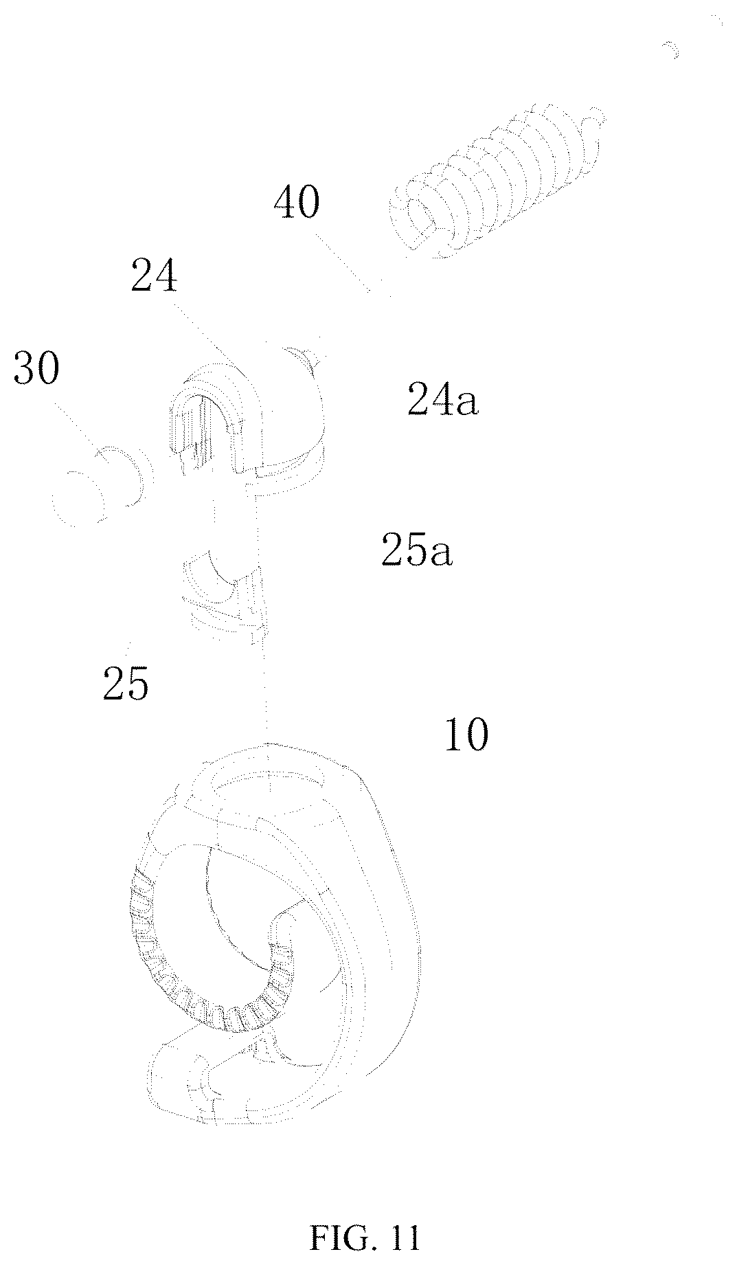 Patent US12504155 Figure 11 – Finger lamp structure