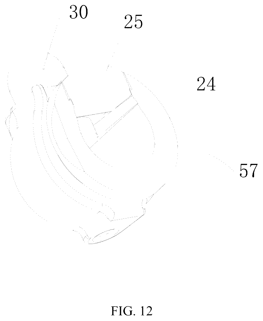Patent US12504155 Figure 12 – Finger lamp structure
