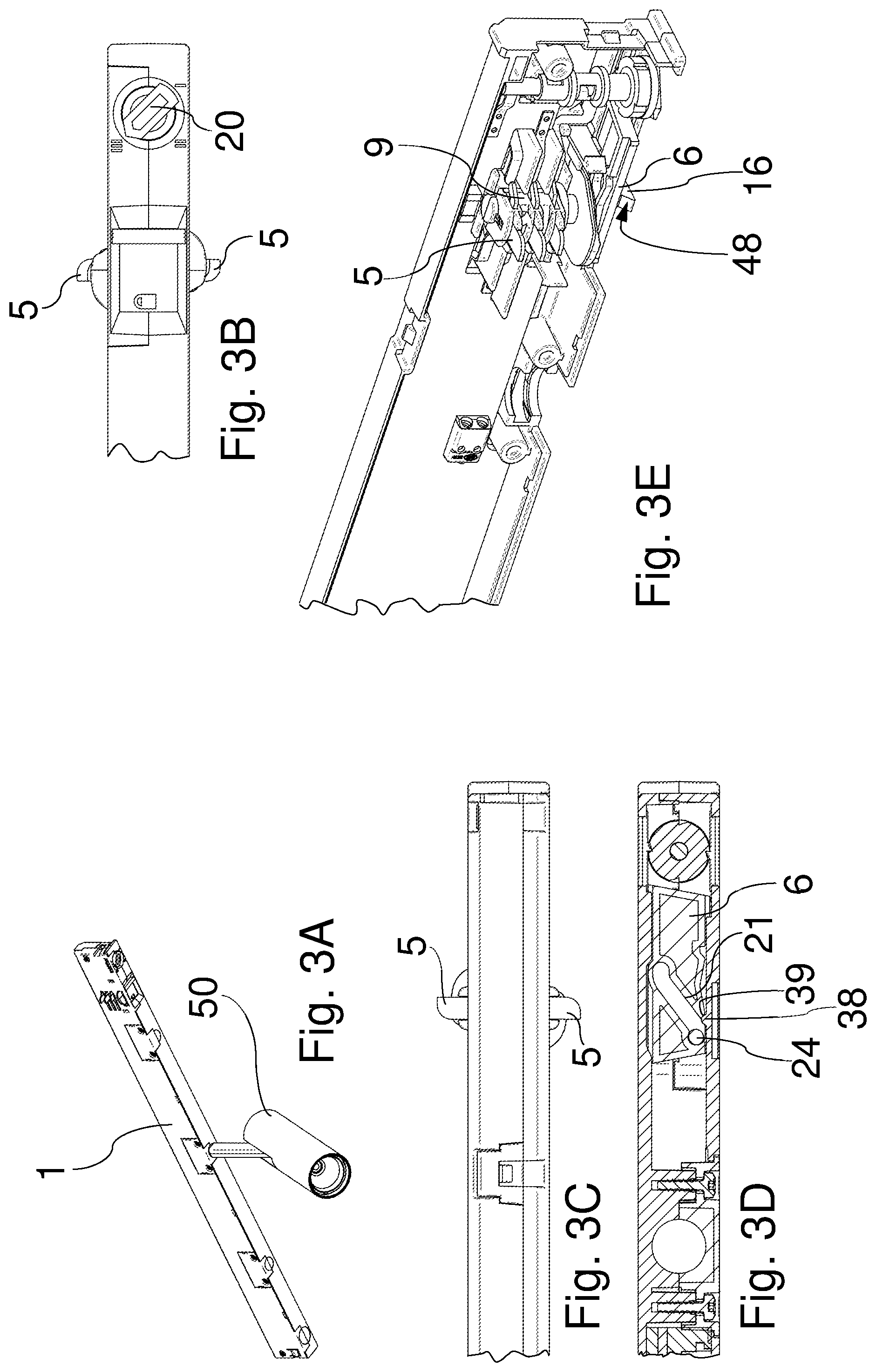 Patent US12504157 Figure 3 – Adapter for use in a track lighting system, and lighting arrangement