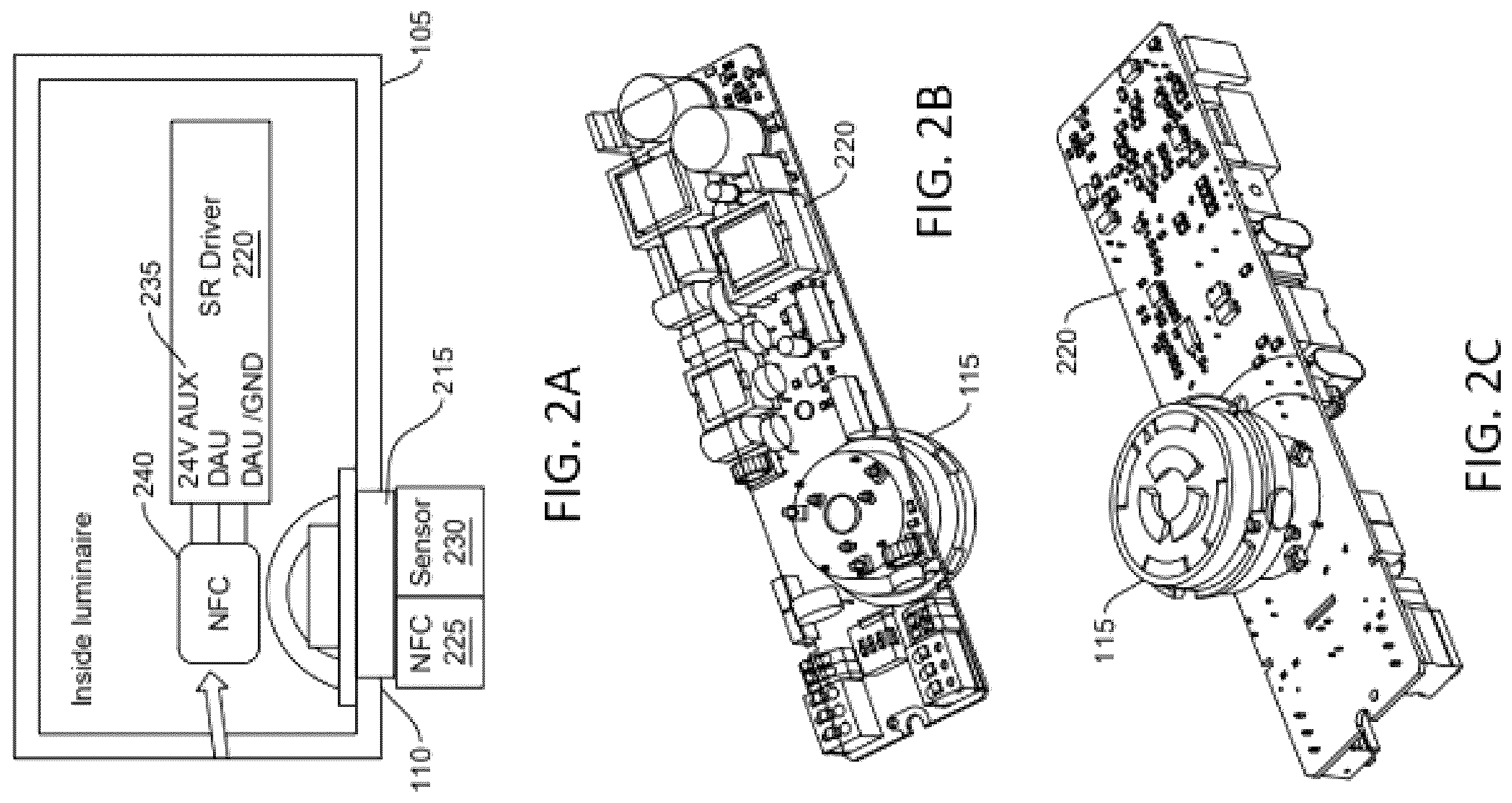 Patent US12504160 Figure 2 – Luminaire with socket with prevention of water ingress