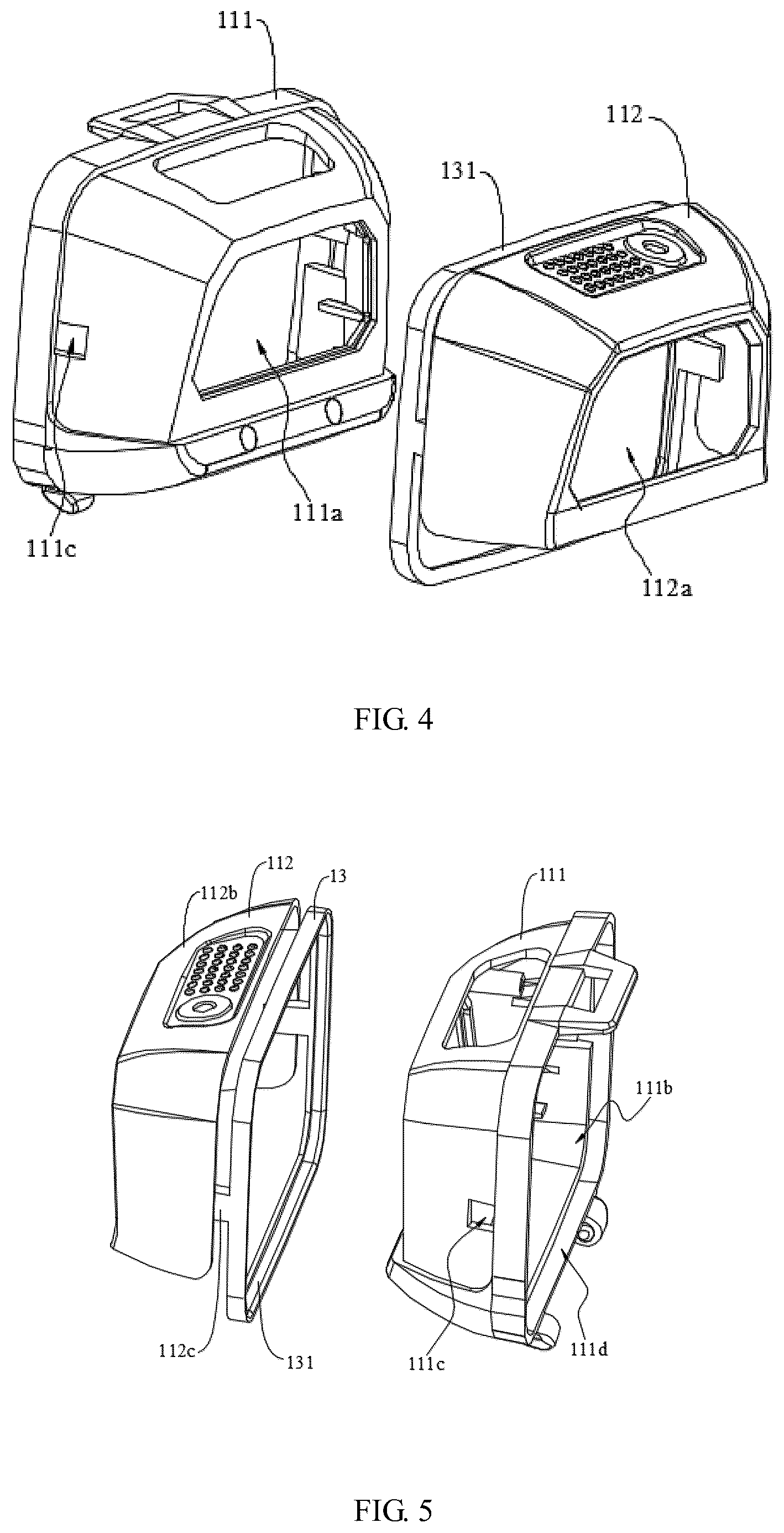 Patent US12504161 Figure 3 – Shell assembly, lighting lamp head and headlamp device