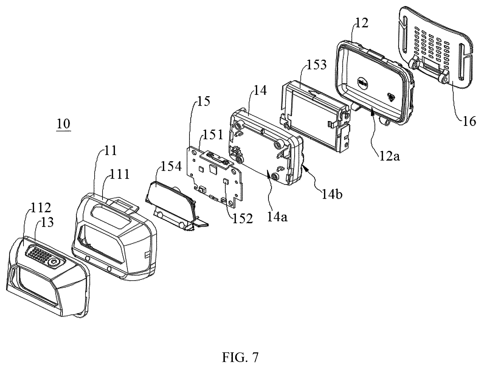 Patent US12504161 Figure 5 – Shell assembly, lighting lamp head and headlamp device