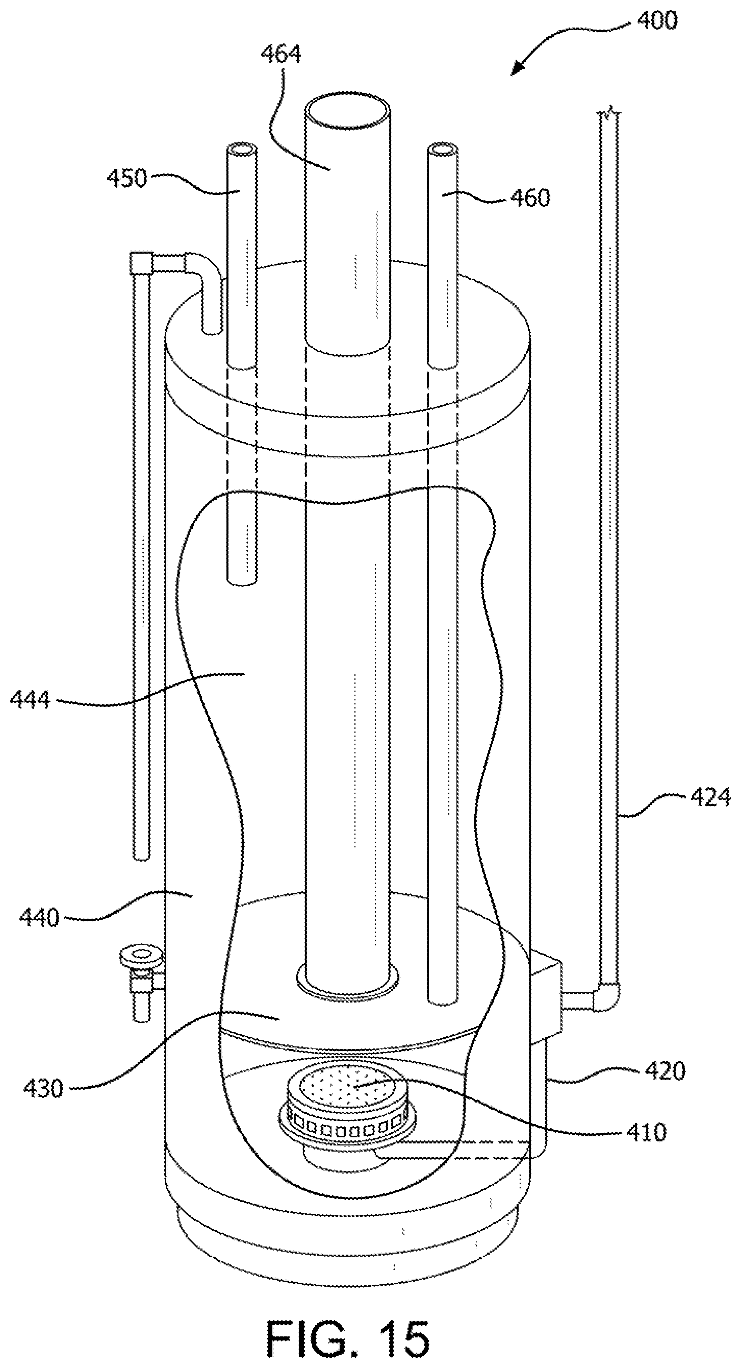 Patent US12504166 Figure 16 – Fuel flexible combustion module with integral flashback arrestor