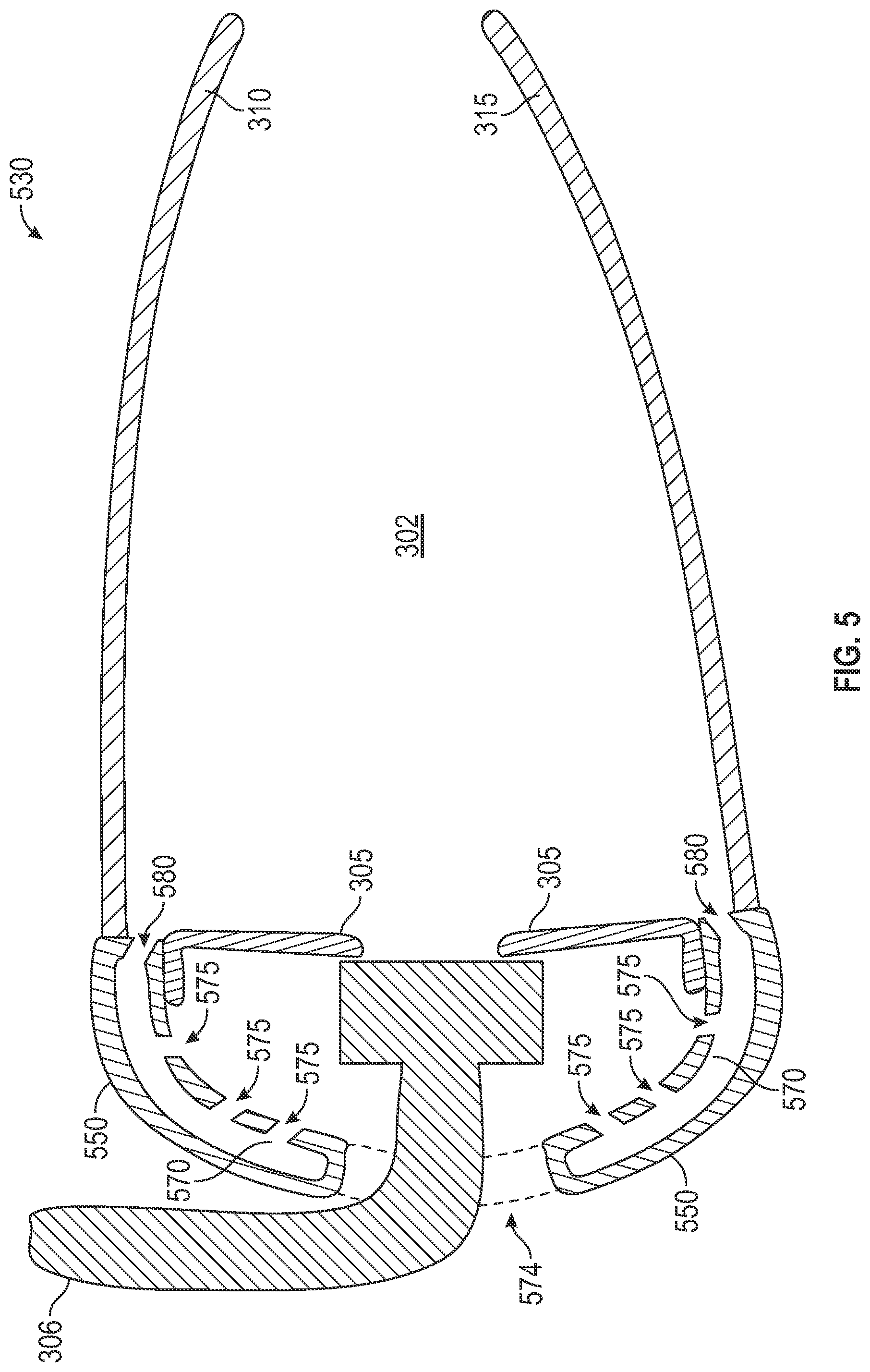 Patent US12504168 Figure 5 – Cowl damper for combustor