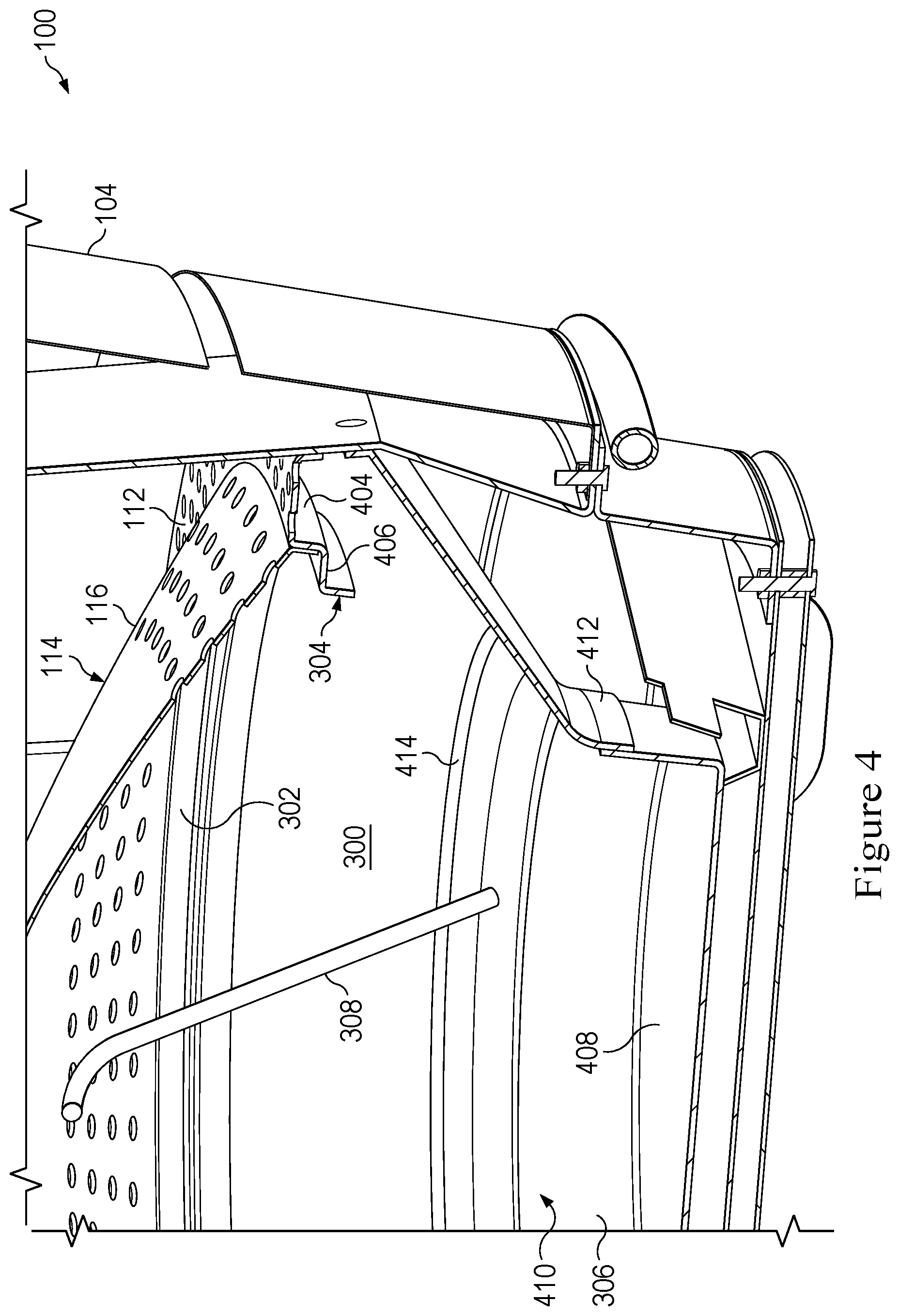 Patent US12504172 Figure 4 – Multi-configuration fire pit grate