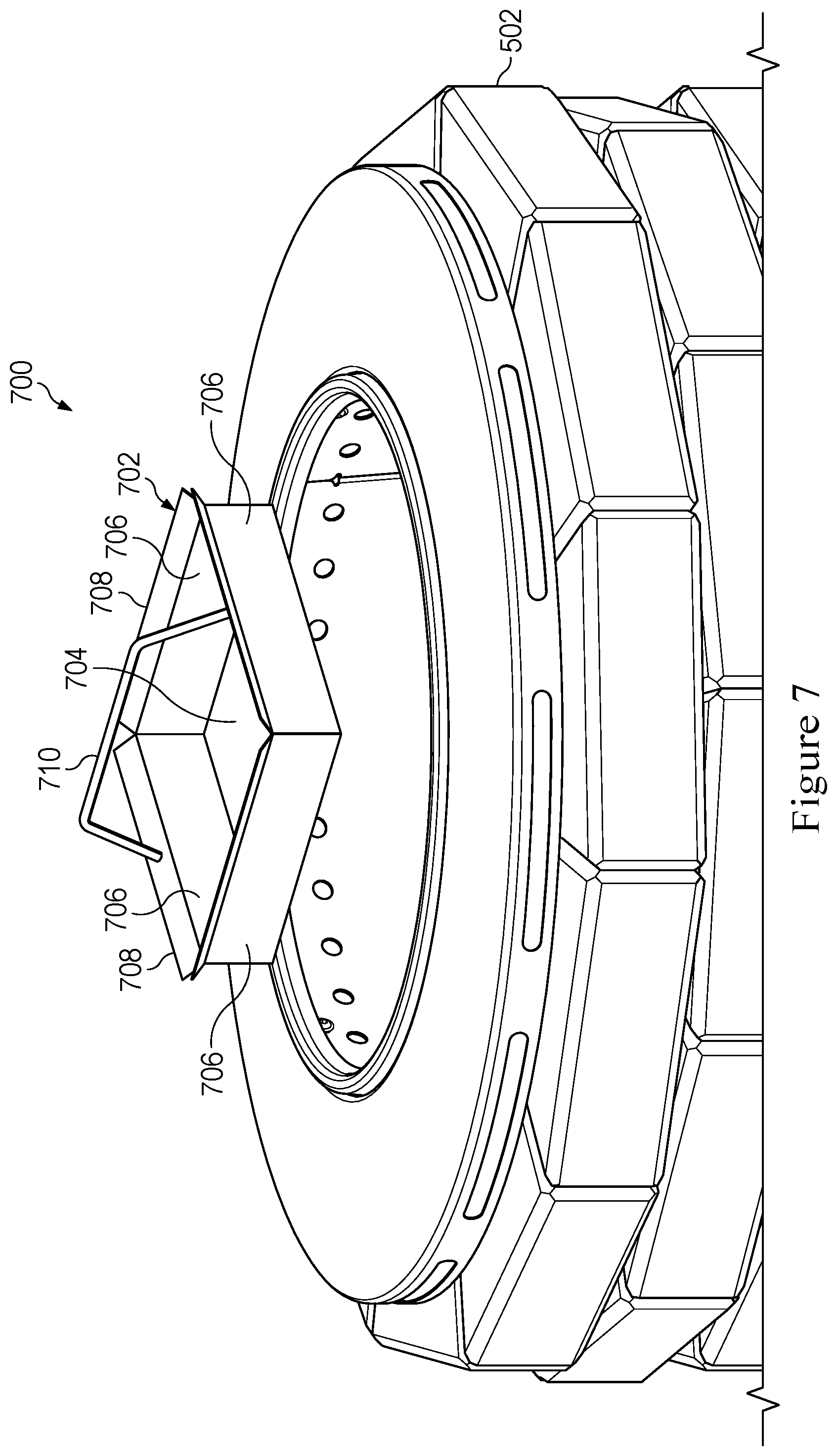 Patent US12504172 Figure 7 – Multi-configuration fire pit grate