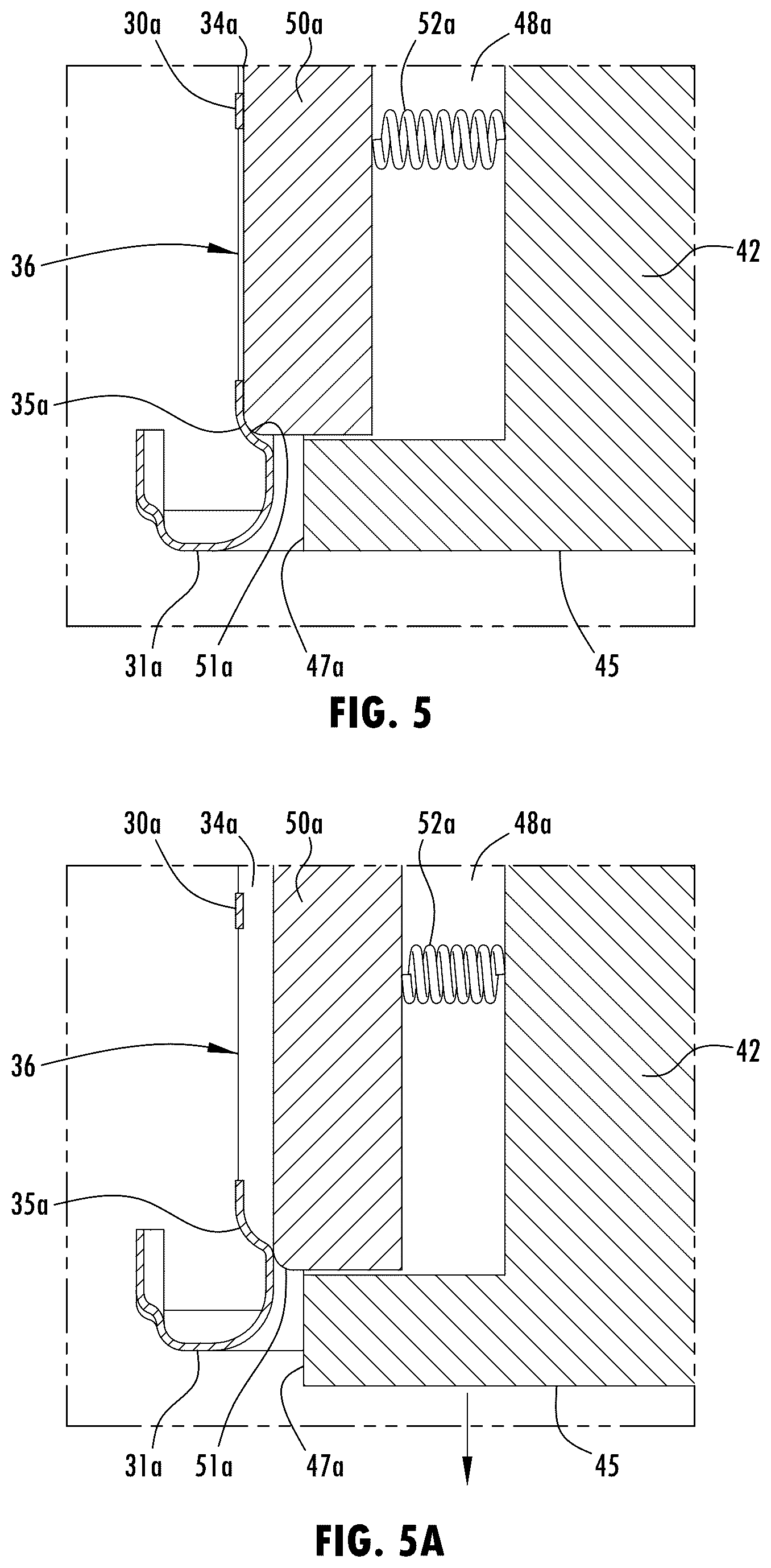 Patent US12504175 Figure 5 – Air-tight removable divider and thermal break