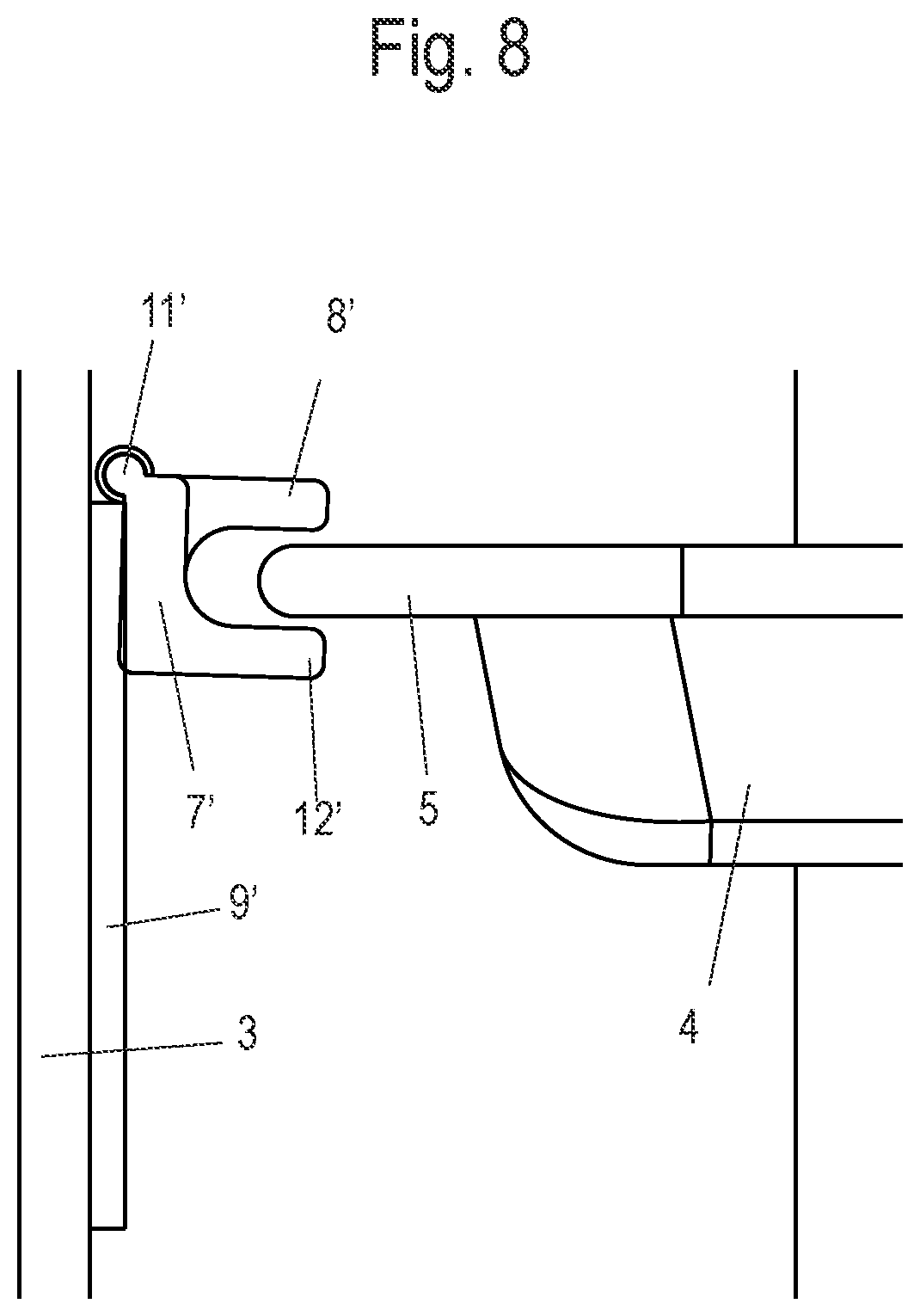 Patent US12504176 Figure 8 – Baking oven