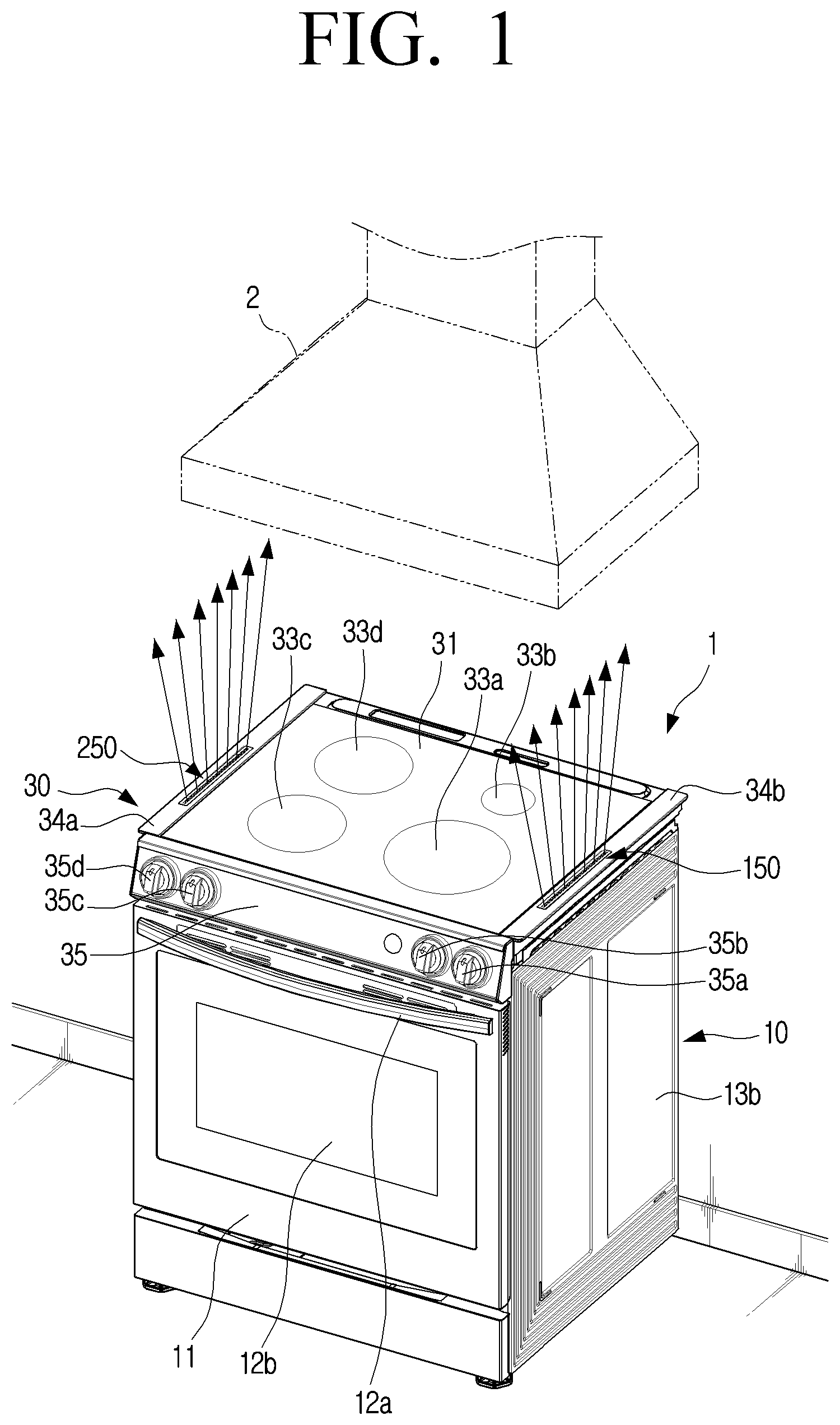 Patent US12504178 — Cooking device — Figure 1