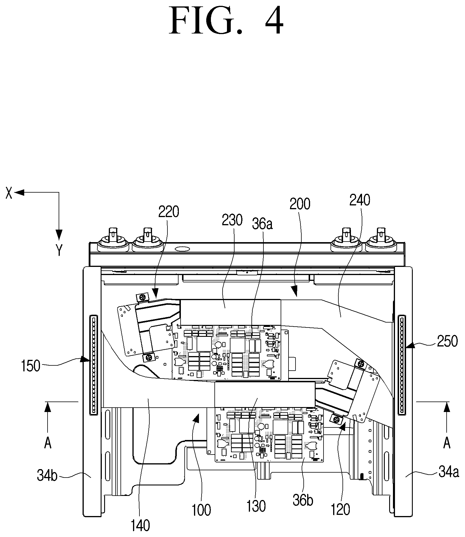Patent US12504178 Figure 4 – Cooking device