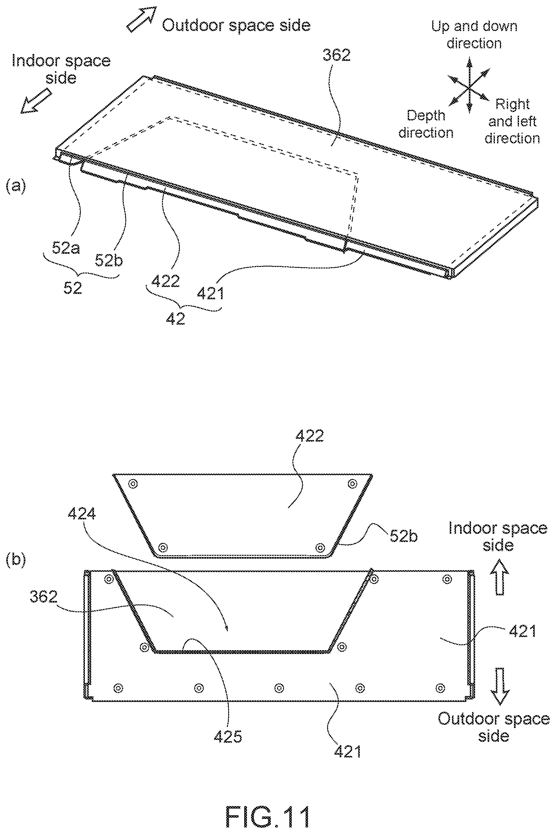 Patent US12504180 Figure 11 – Air conditioner