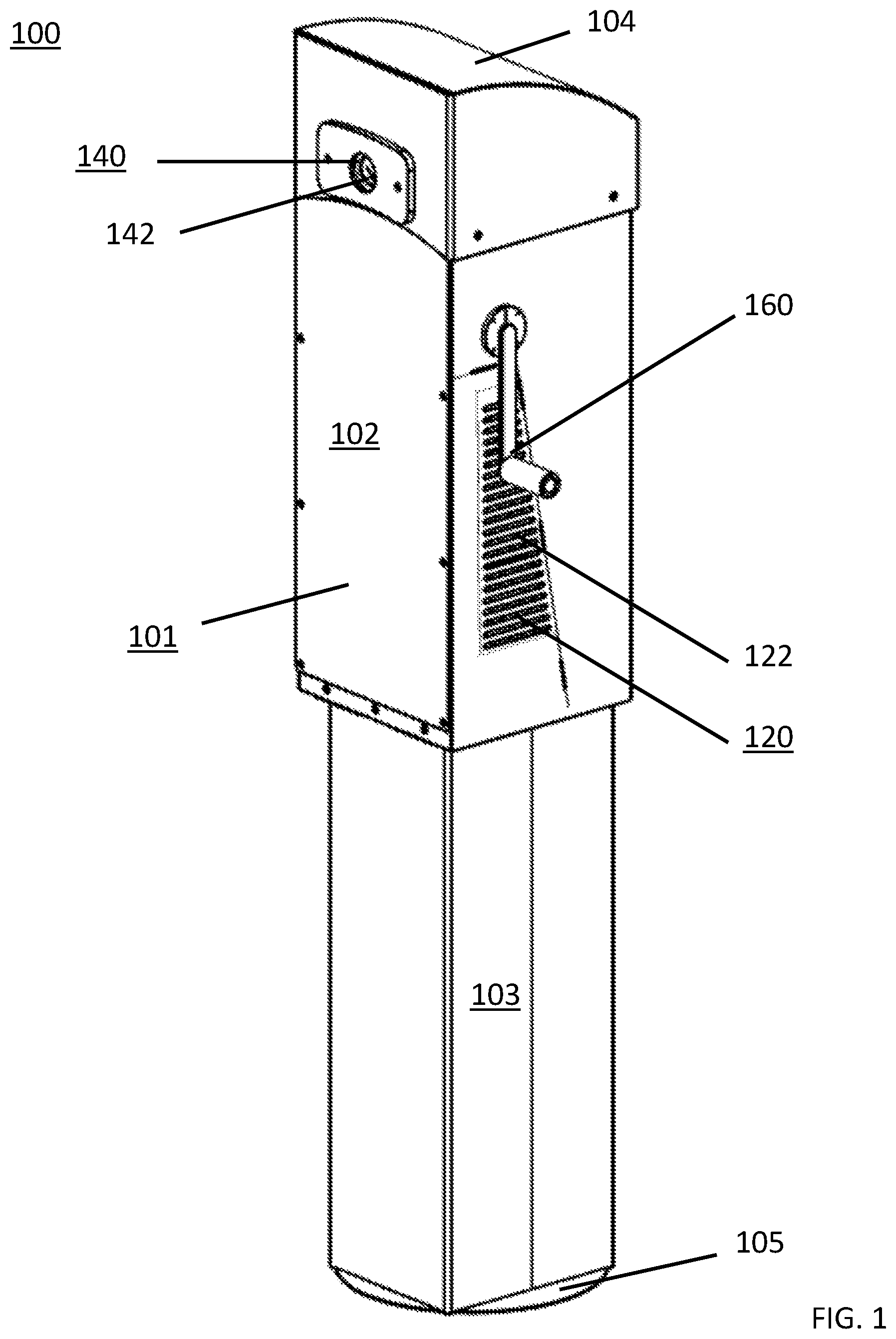 Patent US12504182 Figure 1 – Playground air cooler