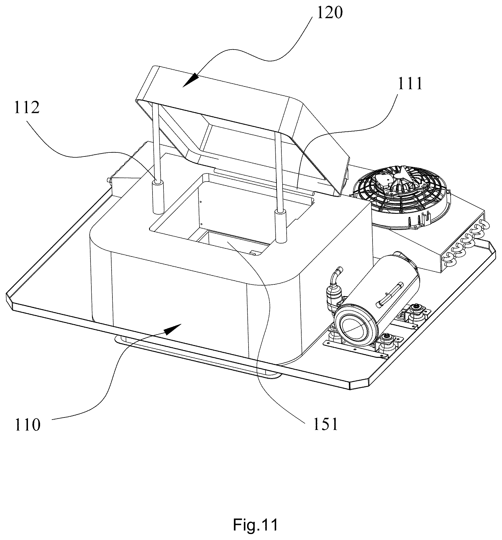 Patent US12504184 Figure 11 – Ventilation rooftop air-conditioning system