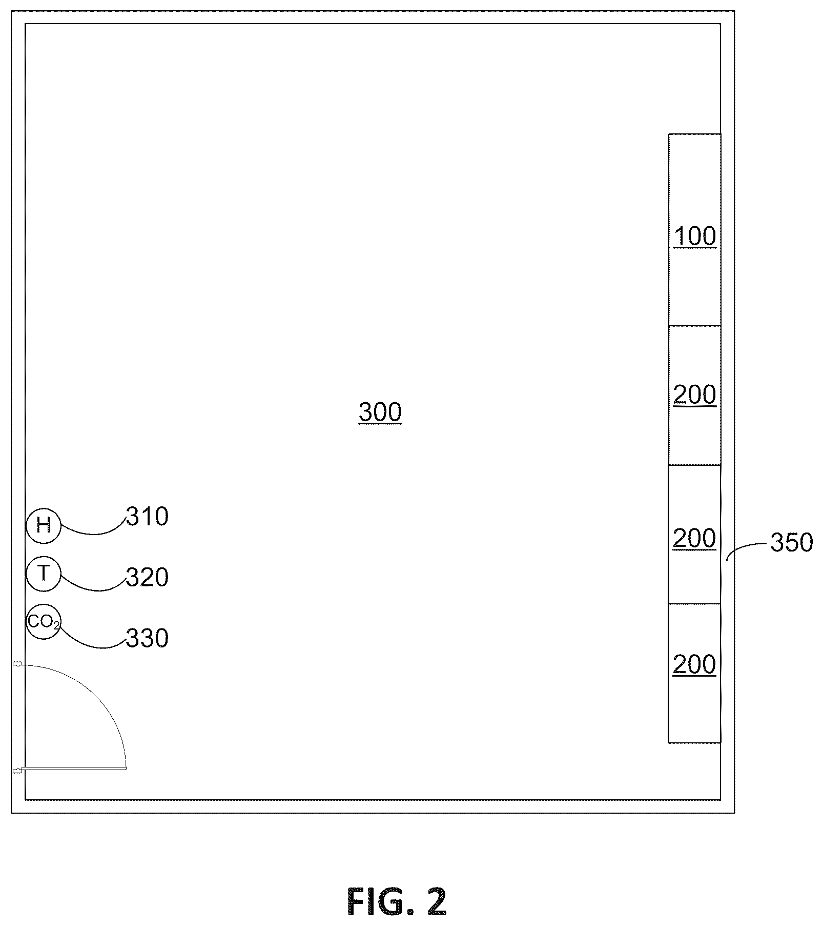 Patent US12504185 Figure 2 – Integrated ventilation and heat recovery terminal