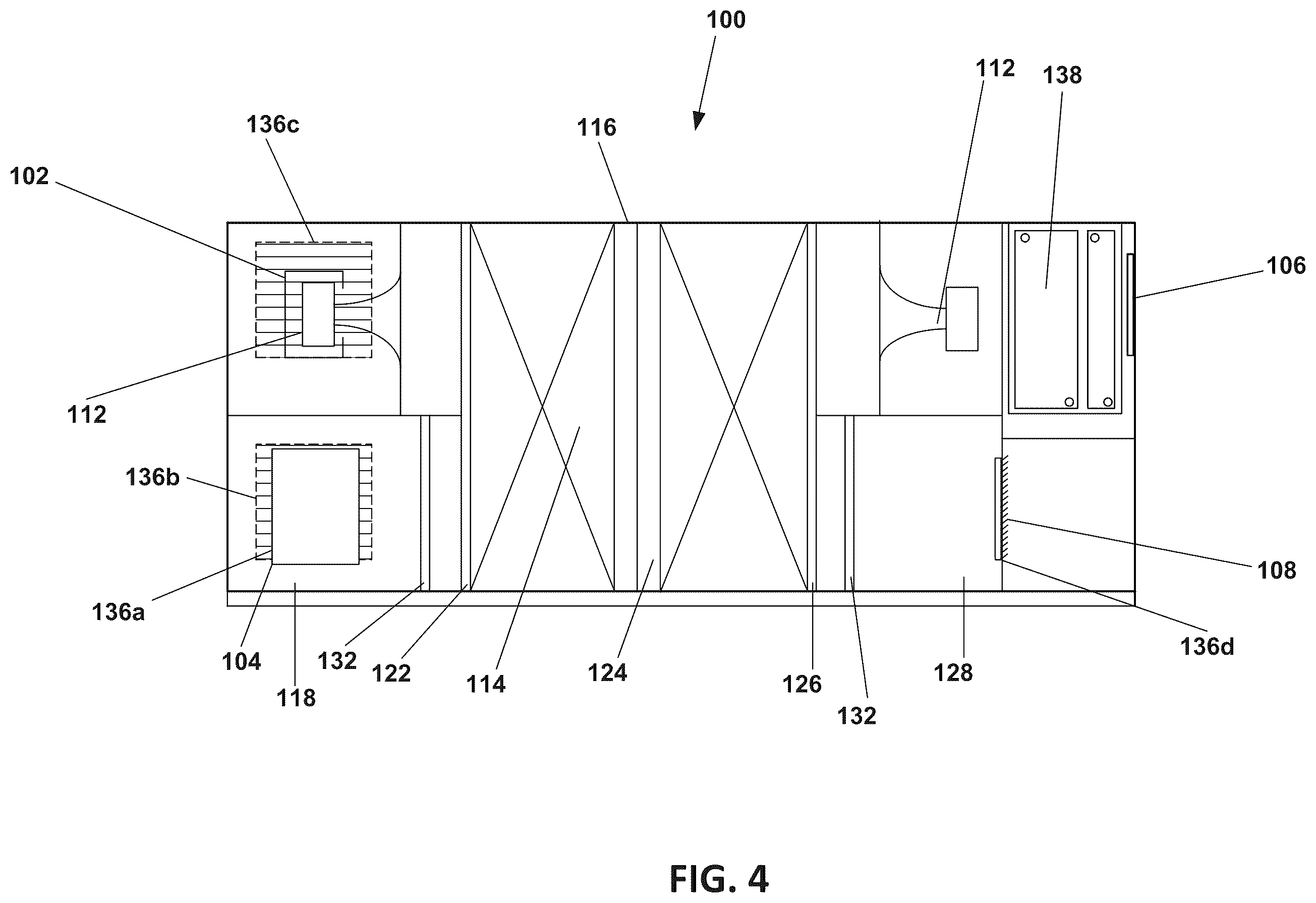 Patent US12504185 Figure 4 – Integrated ventilation and heat recovery terminal