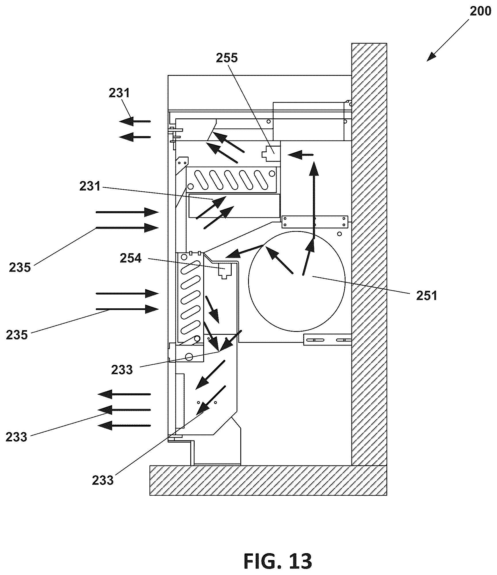 Patent US12504185 Figure 13 – Integrated ventilation and heat recovery terminal