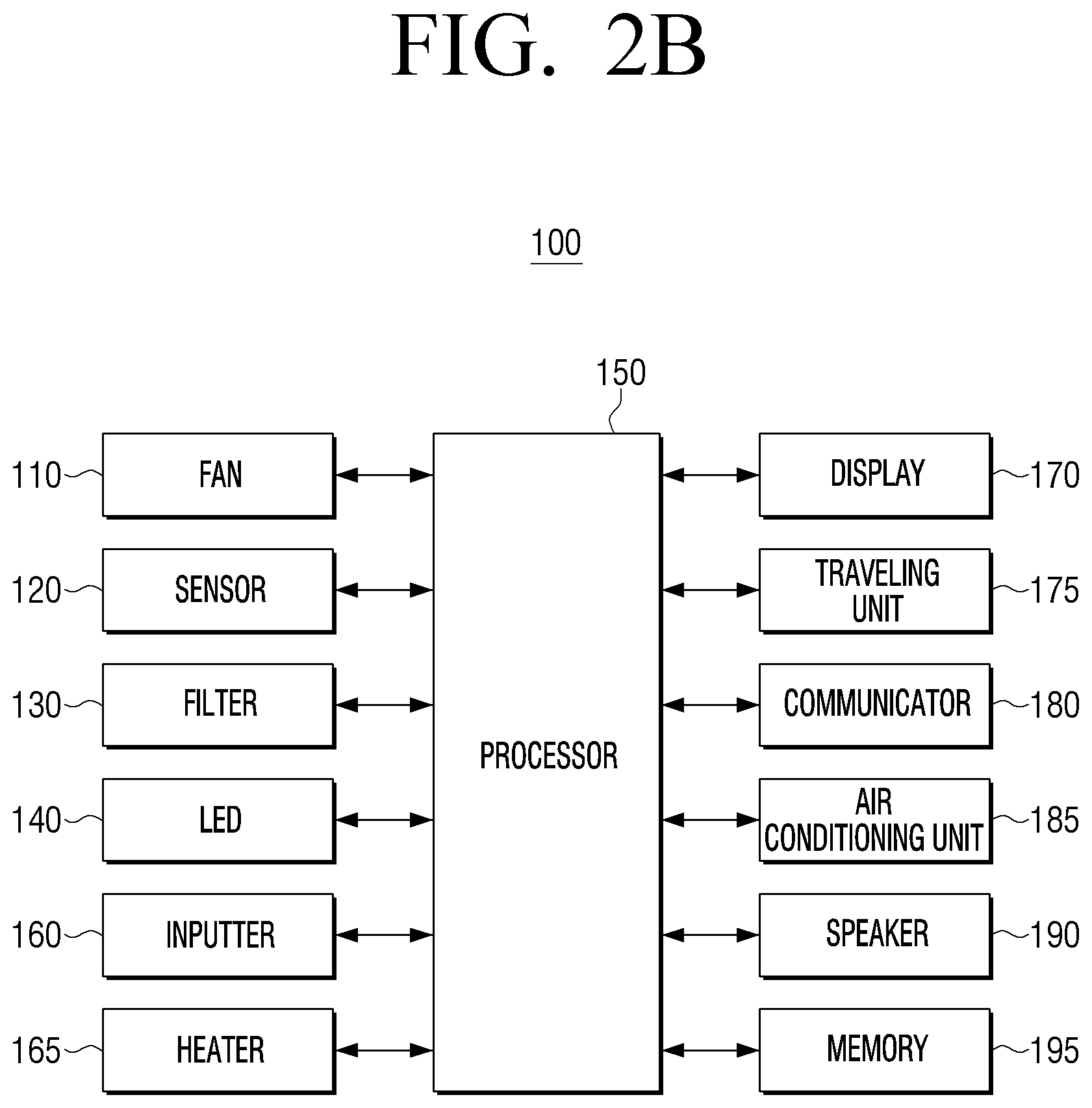 Patent US12504186 Figure 3 – Air purifier and method for controlling same