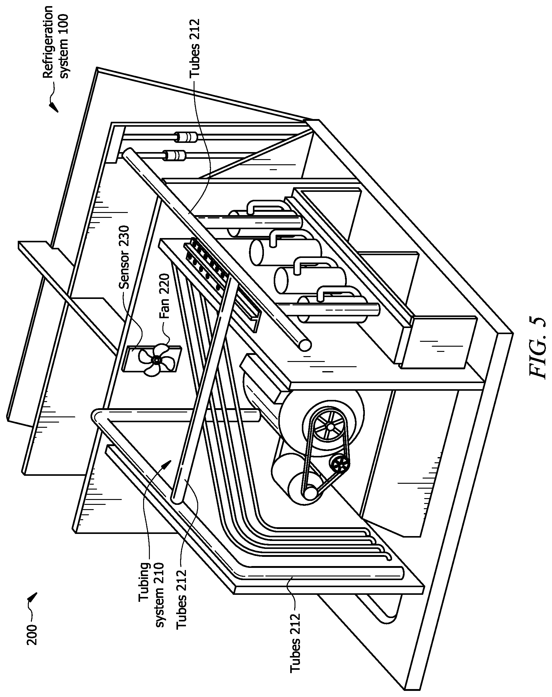 Patent US12504189 Figure 4 – Refrigerant leak detection system and method