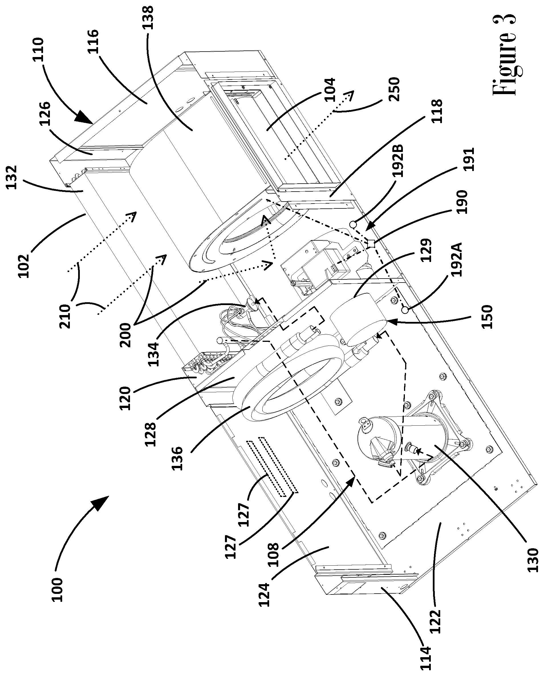Patent US12504190 Figure 3 – Air conditioning unit with a leak ventilation inducer