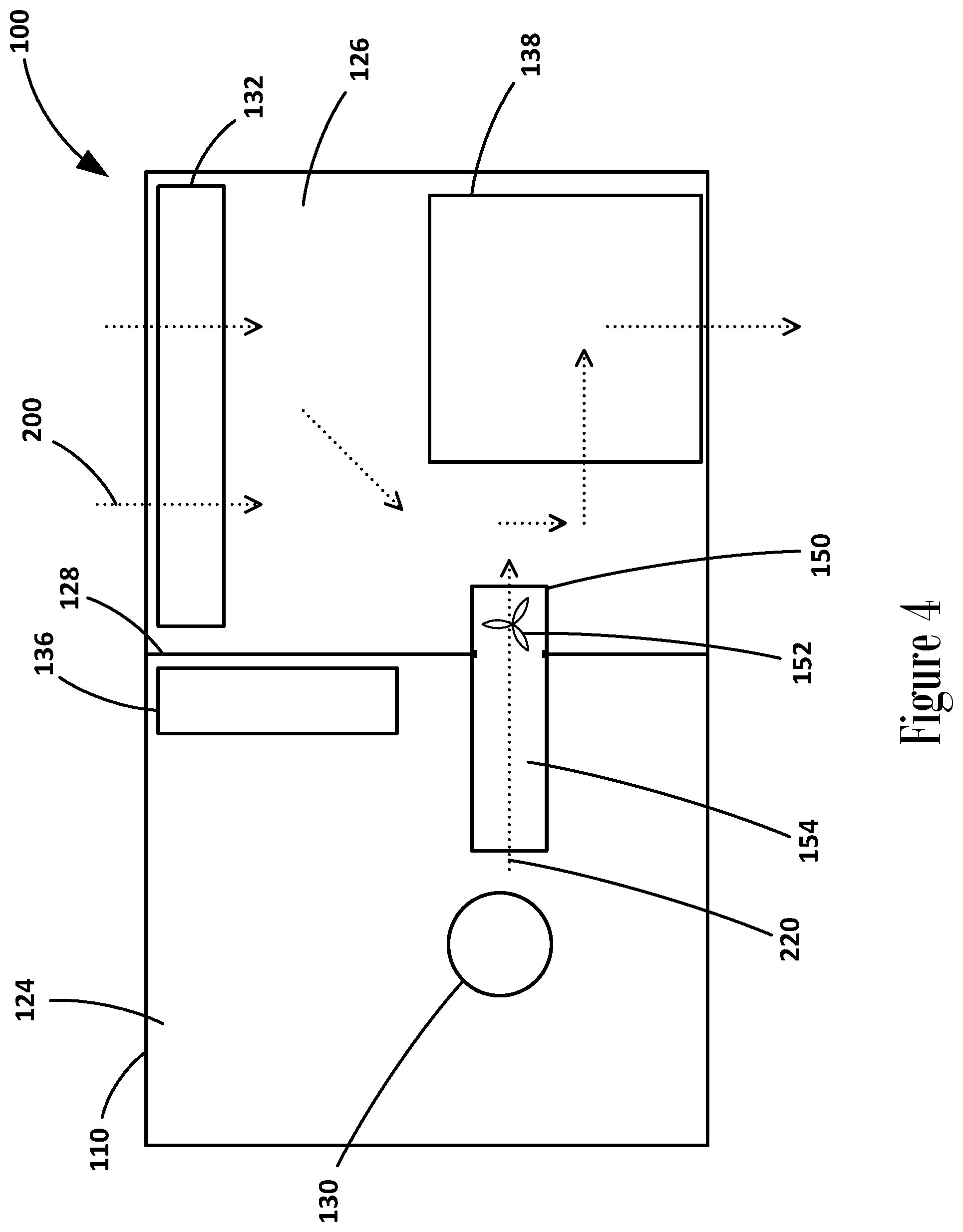 Patent US12504190 Figure 4 – Air conditioning unit with a leak ventilation inducer
