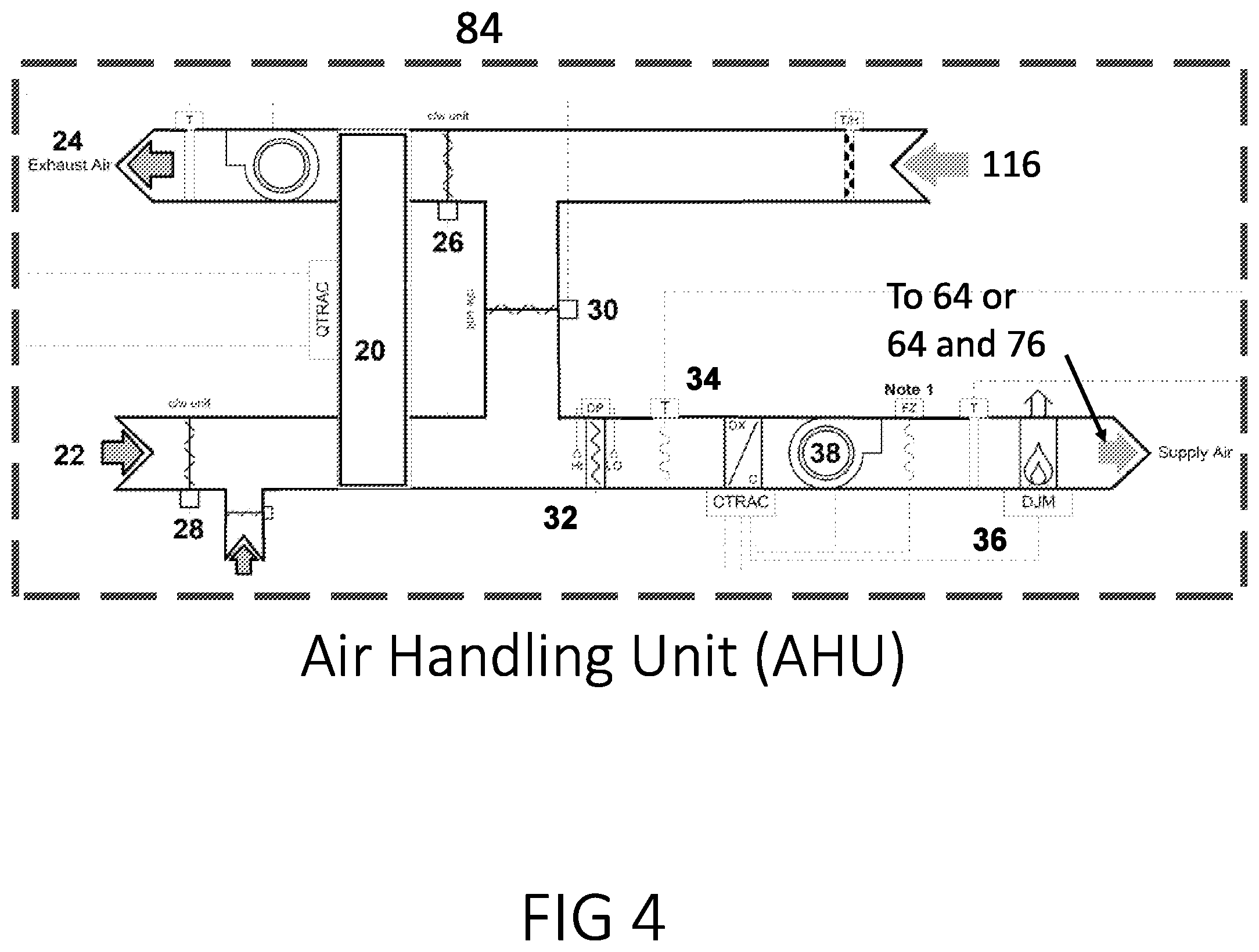 Patent US12504192 Figure 4 – Predictive building air flow management for indoor comfort thermal energy storage with grid enabled buildings