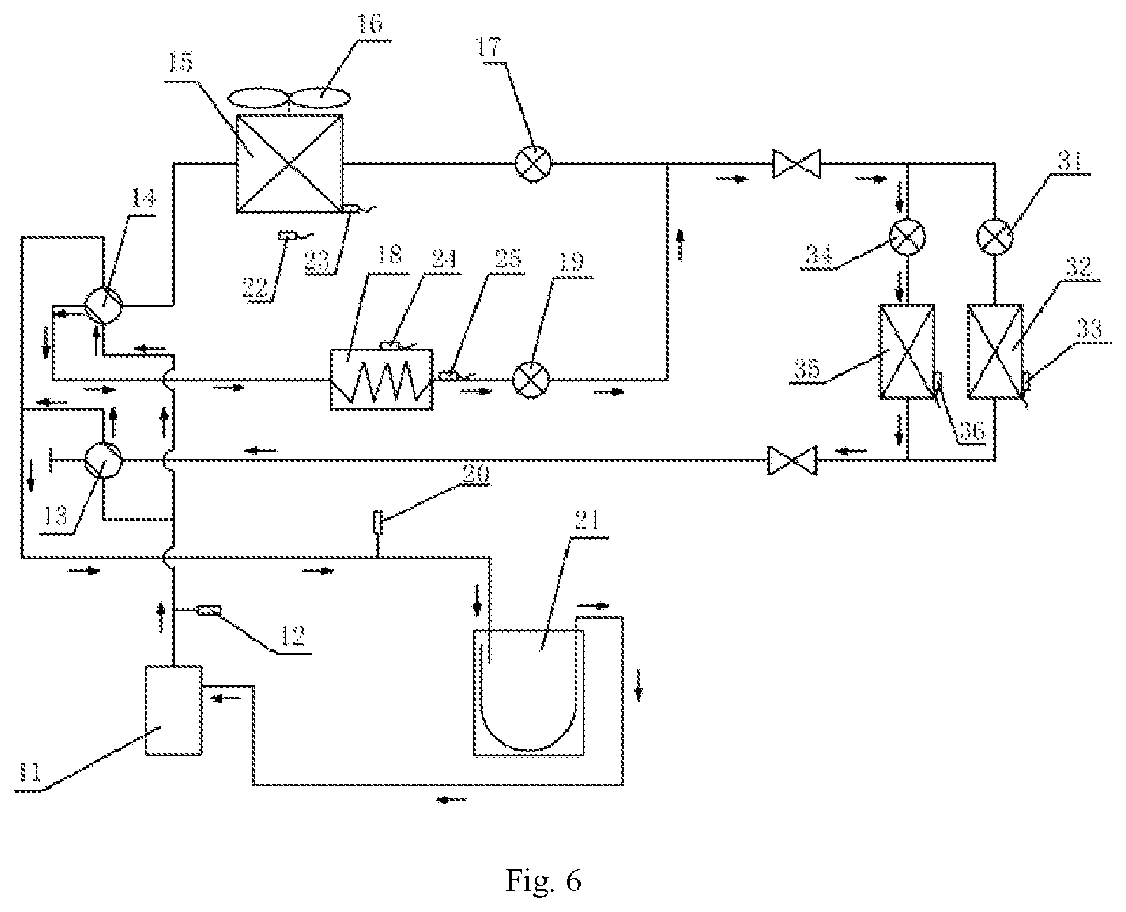 Patent US12504194 Figure 5 – Multi-split air conditioning system and control method therefor