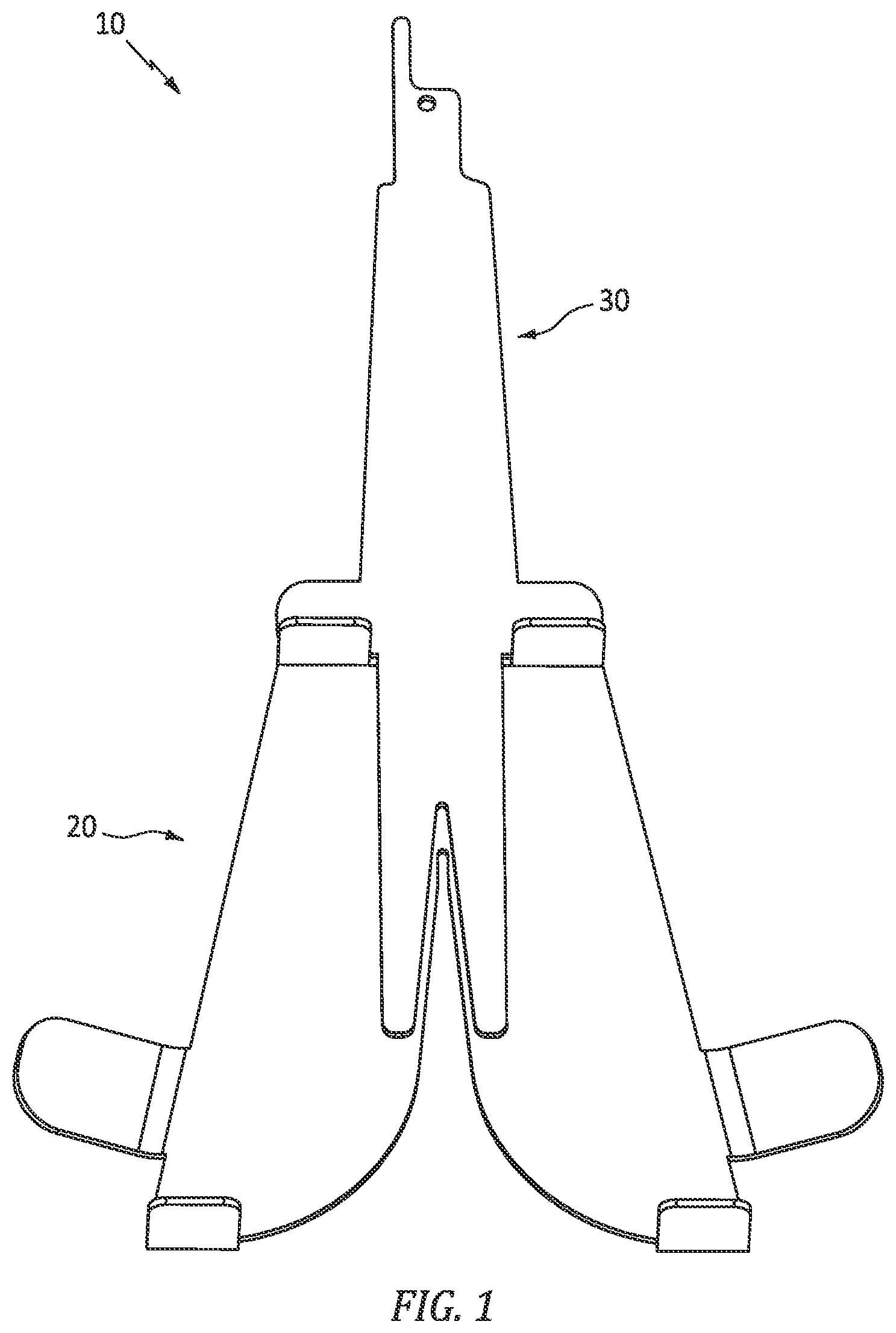 Patent US12504197 Figure 1 – Duct alignment and securement system