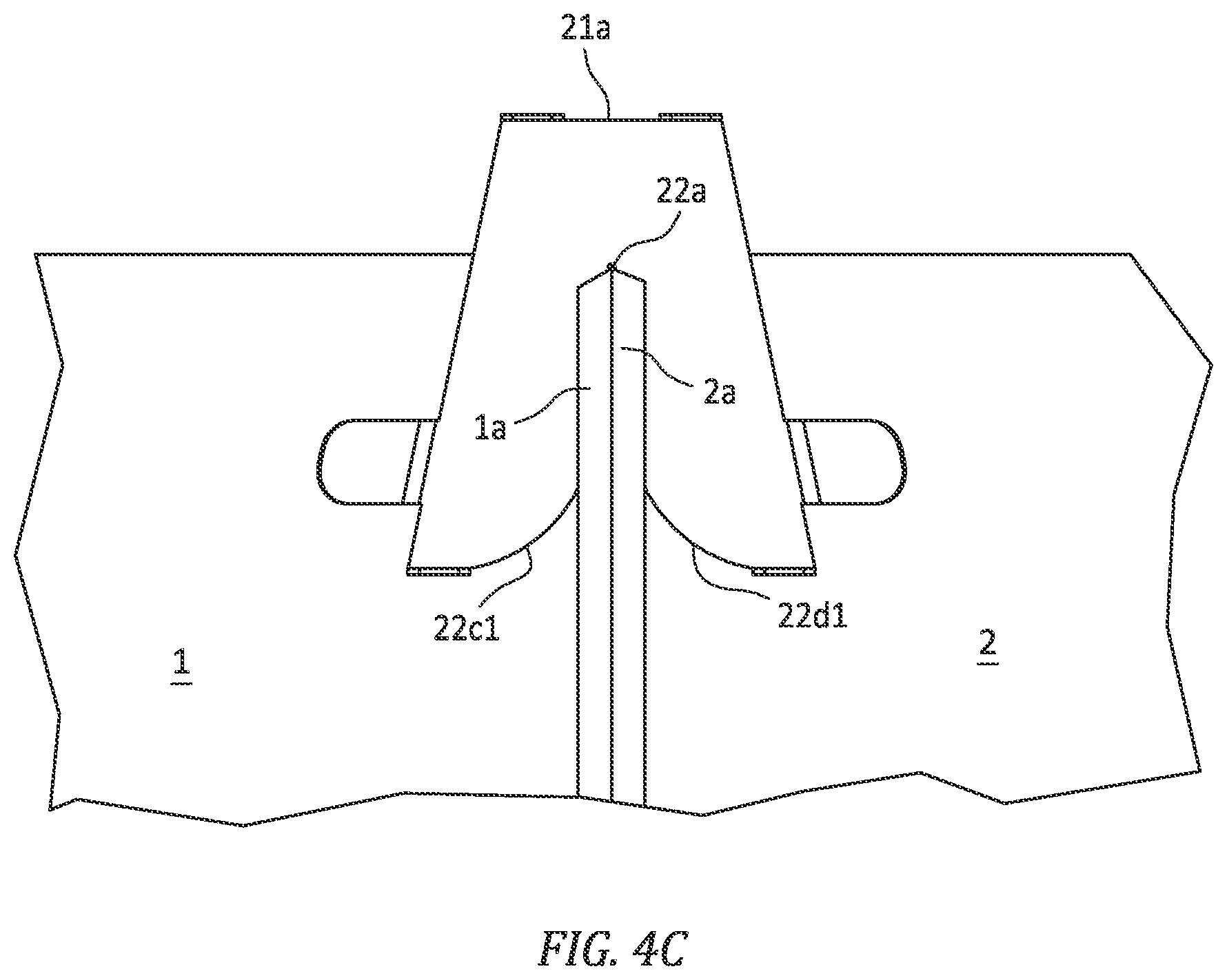 Patent US12504197 Figure 6 – Duct alignment and securement system