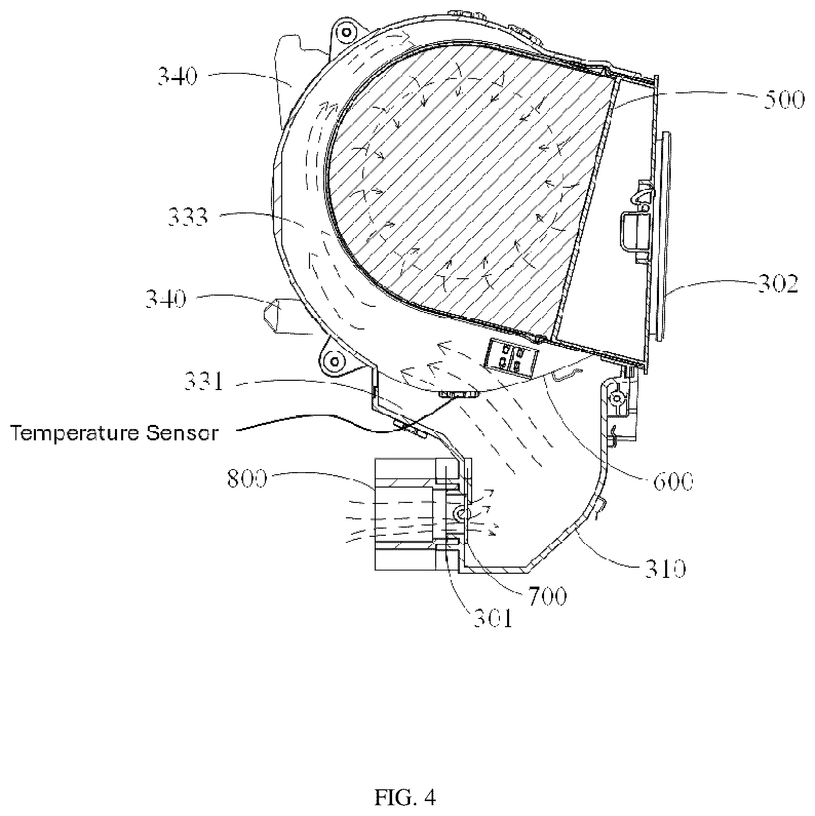 Patent US12504199 Figure 3 – Fresh air module and air conditioner