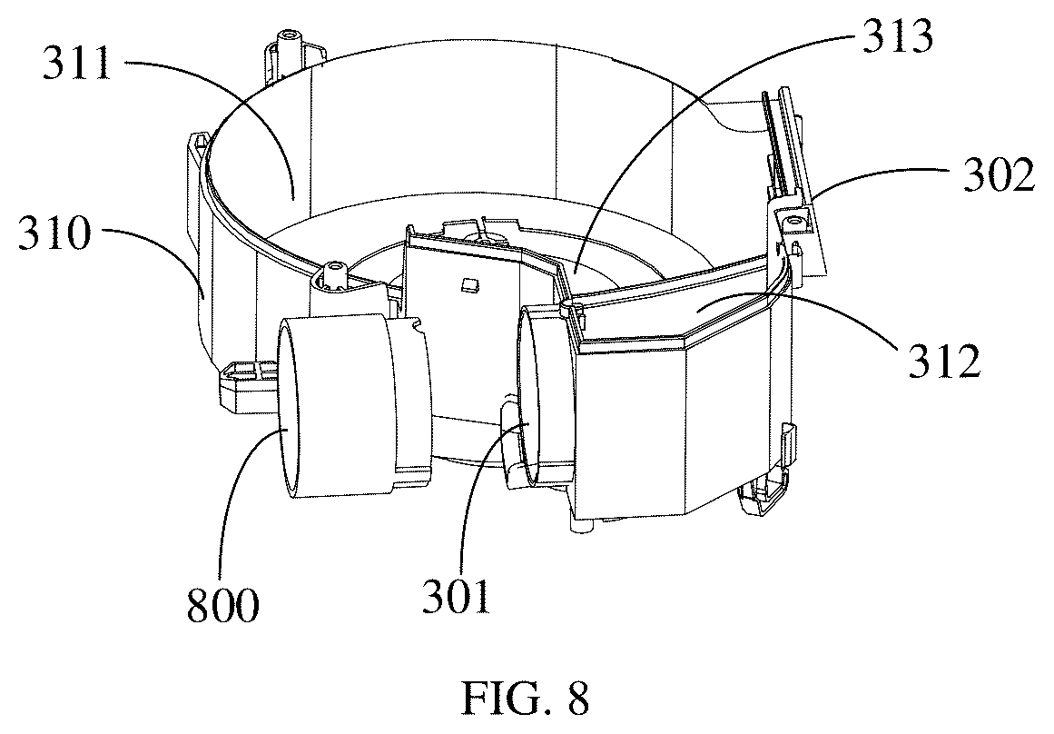 Patent US12504199 Figure 6 – Fresh air module and air conditioner