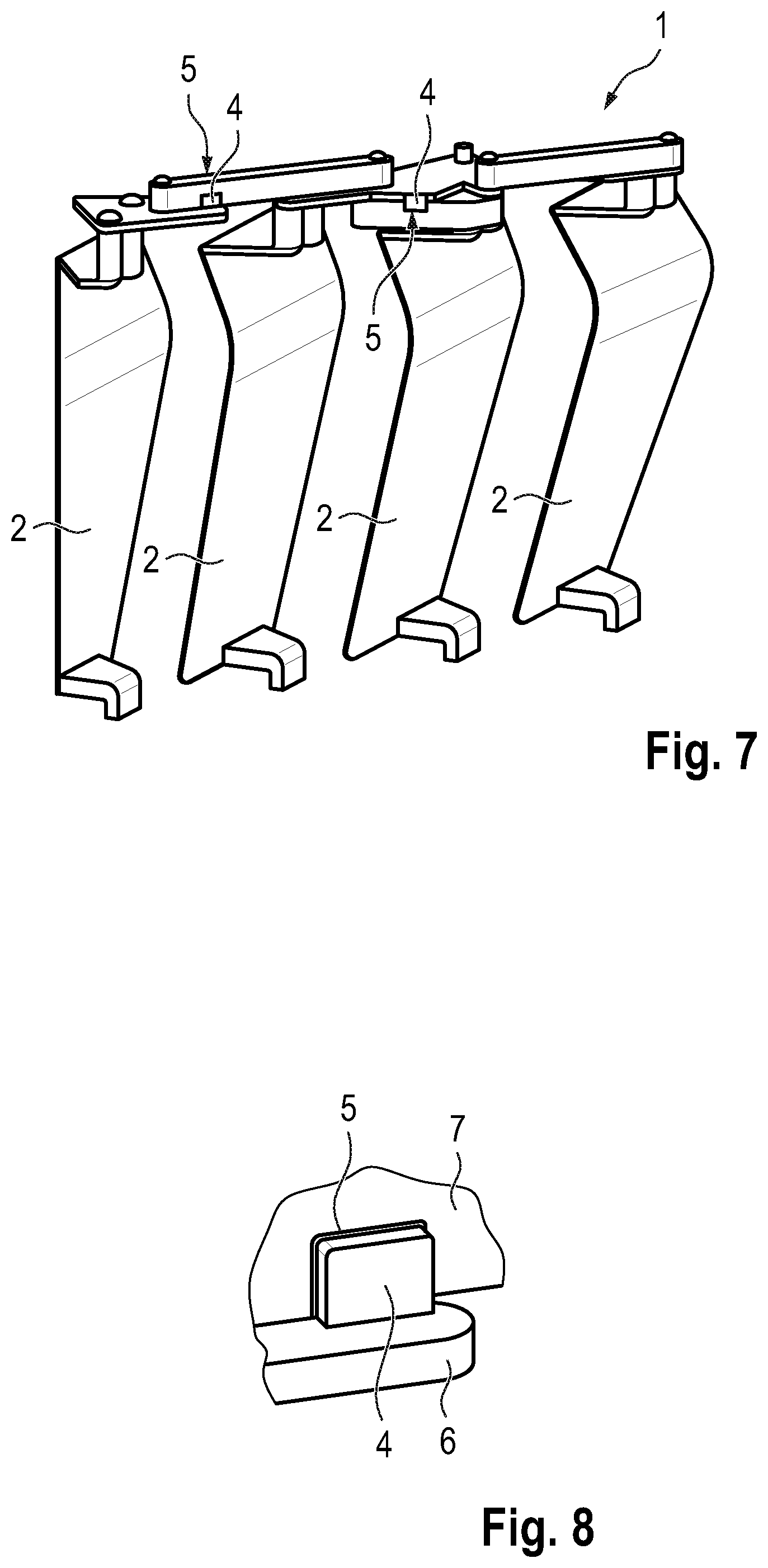 Patent US12504200 Figure 4 – Fin arrangement of a cooling air opening