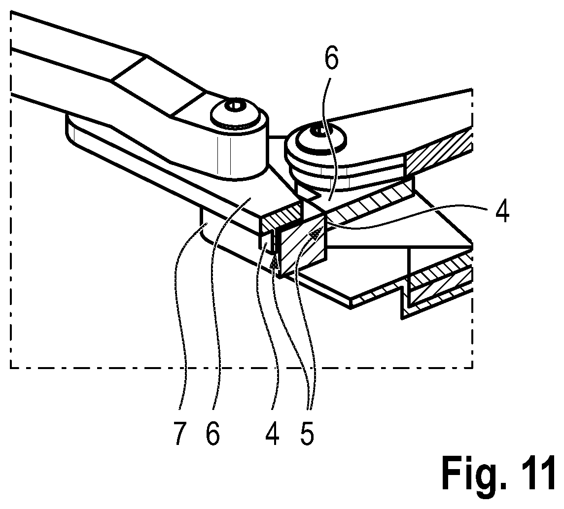 Patent US12504200 Figure 6 – Fin arrangement of a cooling air opening