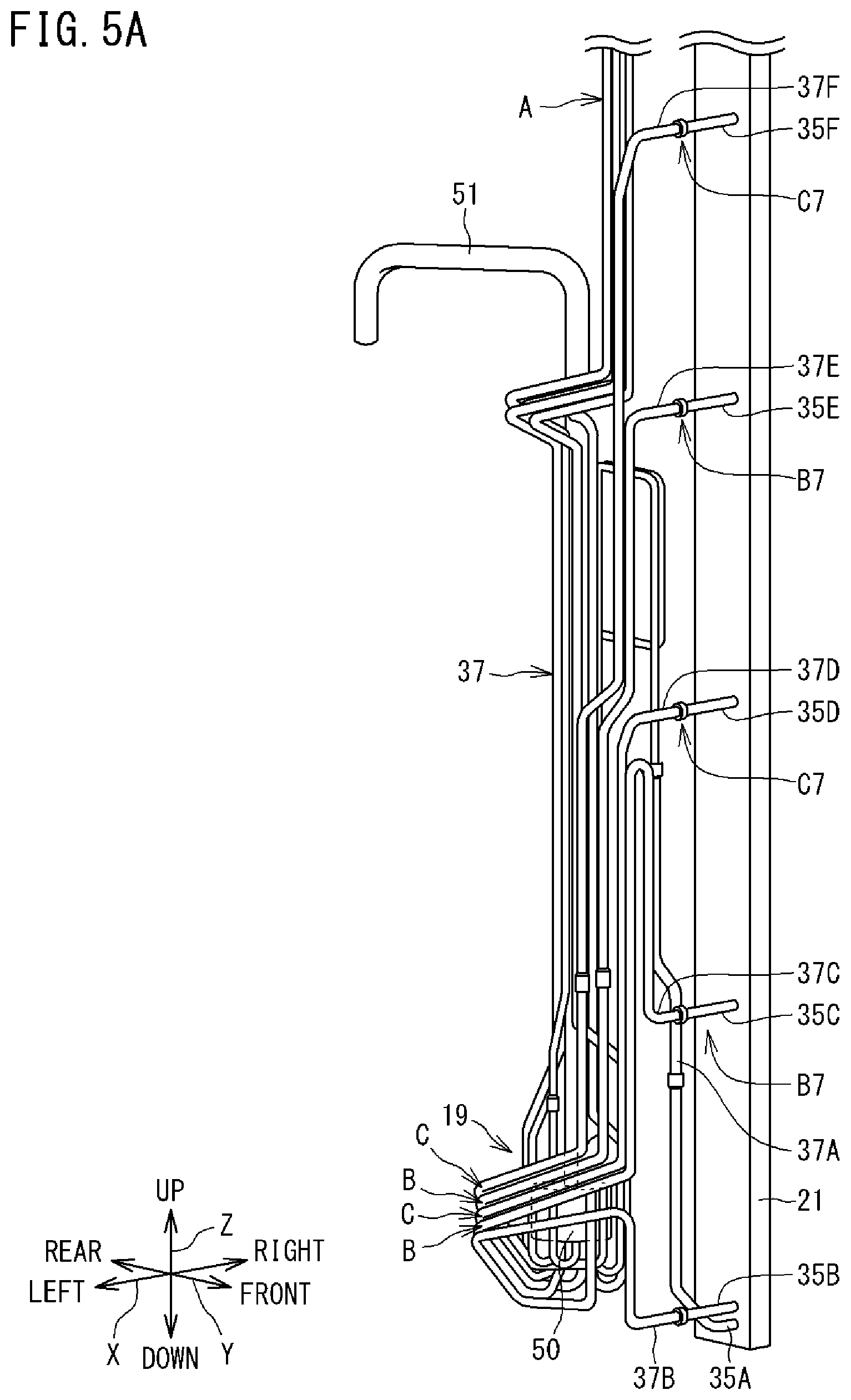 Patent US12504201 Figure 5 – Air conditioner