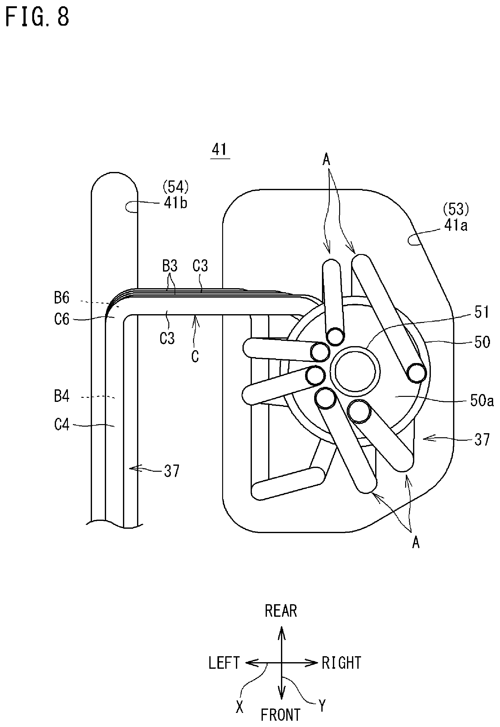 Patent US12504201 Figure 9 – Air conditioner