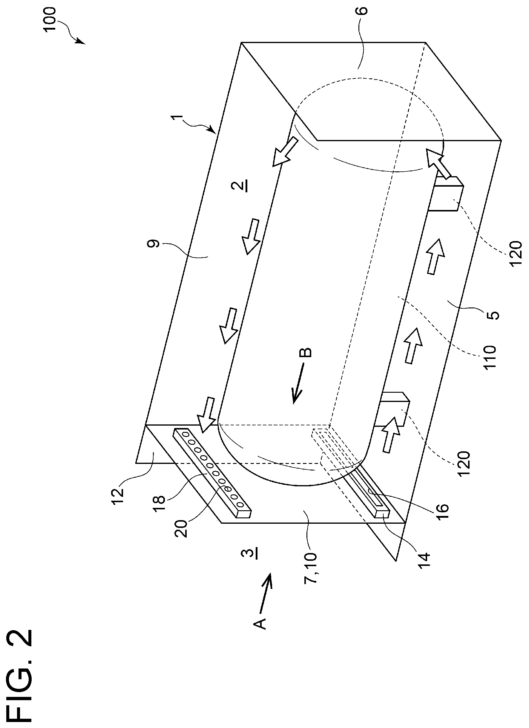 Patent US12504205 Figure 2 – Reefer container