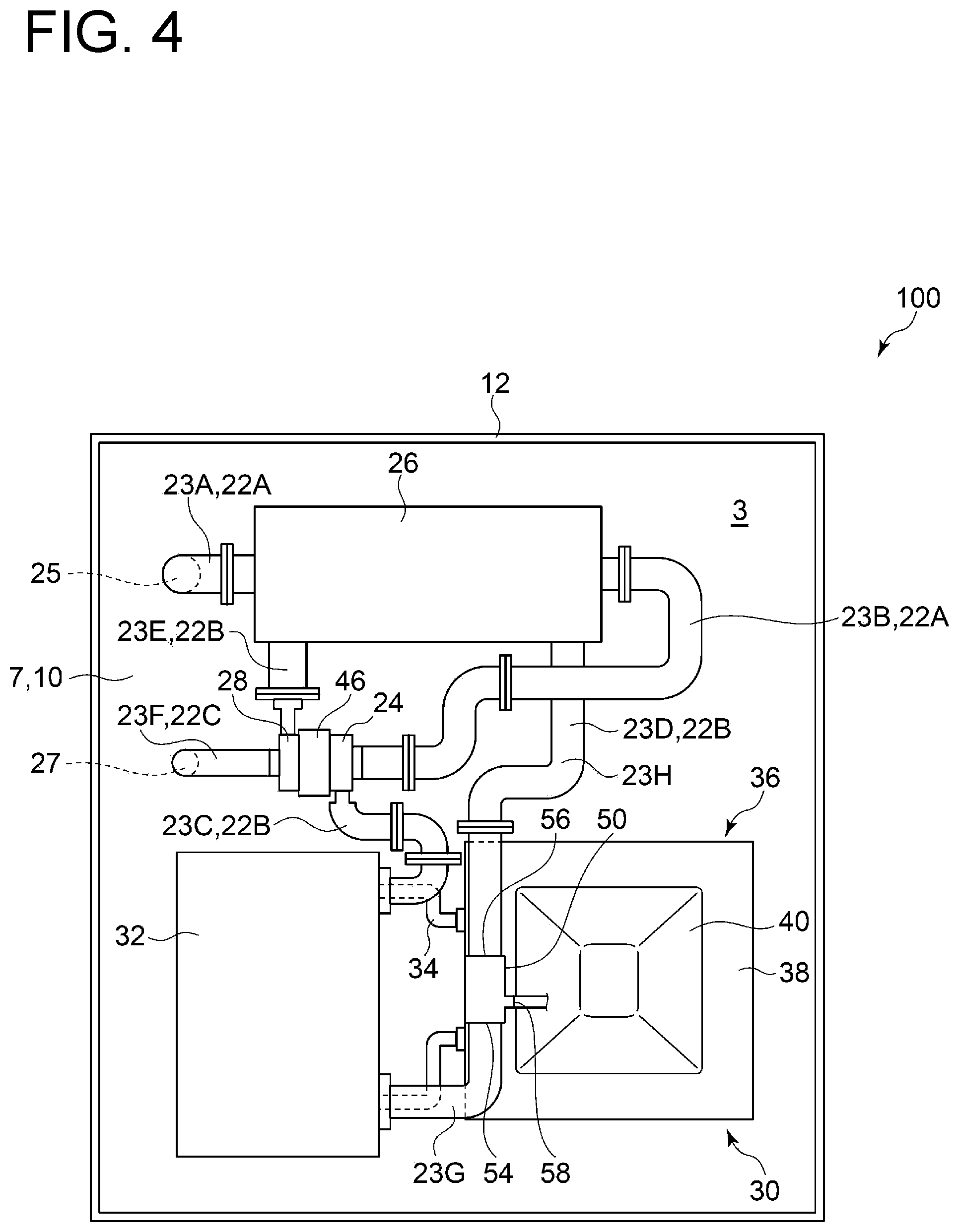 Patent US12504205 Figure 4 – Reefer container