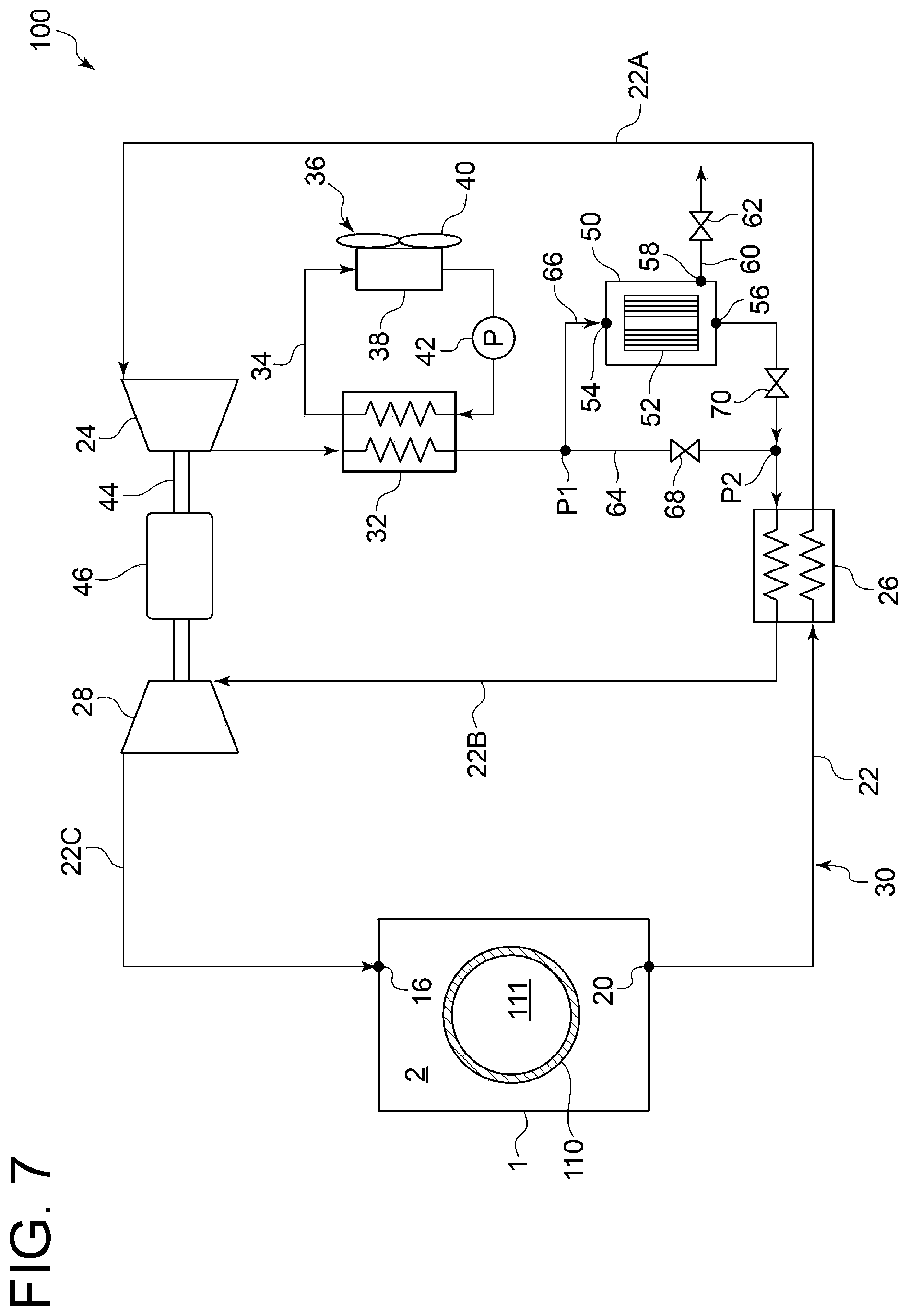 Patent US12504205 Figure 7 – Reefer container