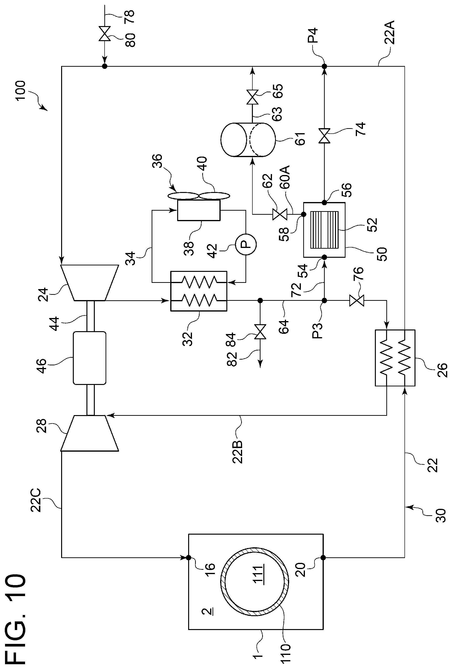Patent US12504205 Figure 10 – Reefer container