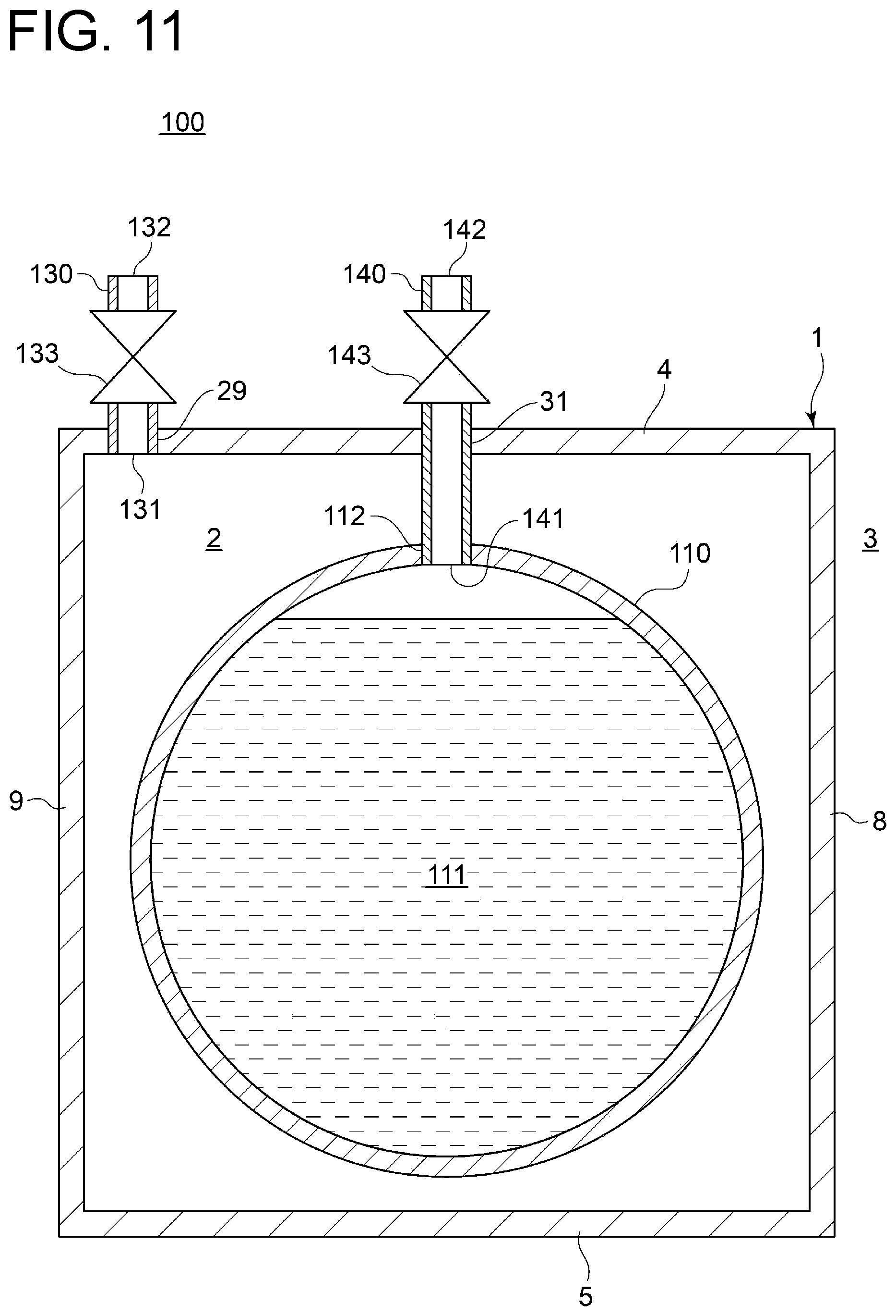 Patent US12504205 Figure 11 – Reefer container
