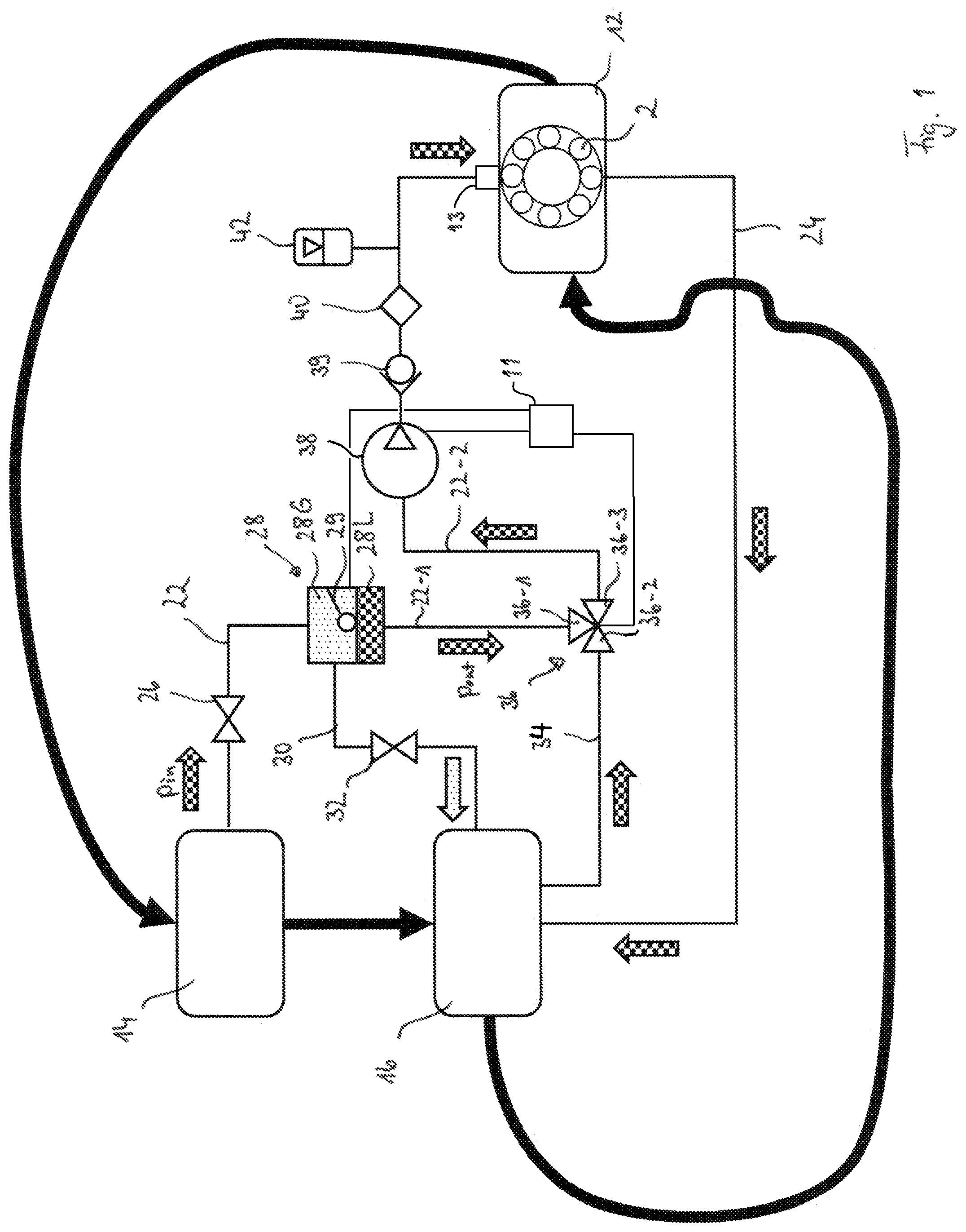 Patent US12504207 Figure 1 – Cooling system and method for operating a cooling system