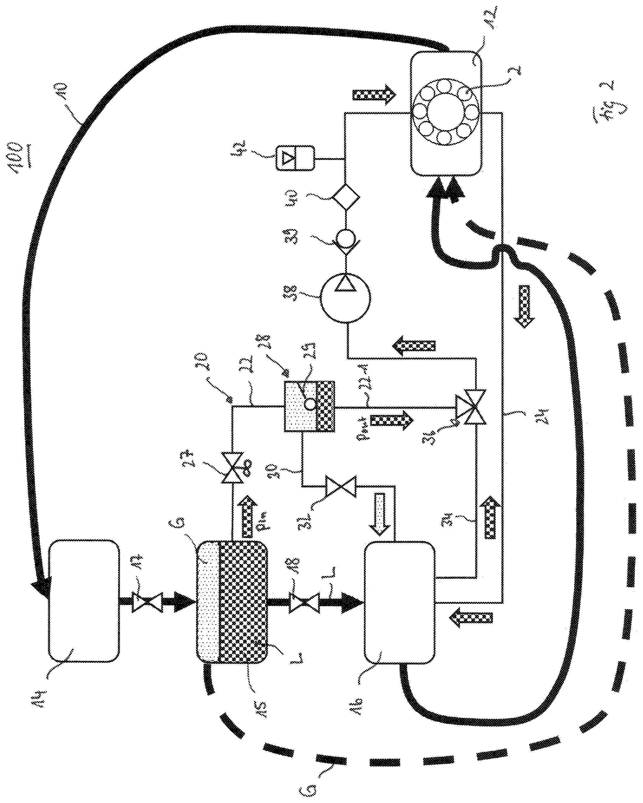 Patent US12504207 Figure 2 – Cooling system and method for operating a cooling system