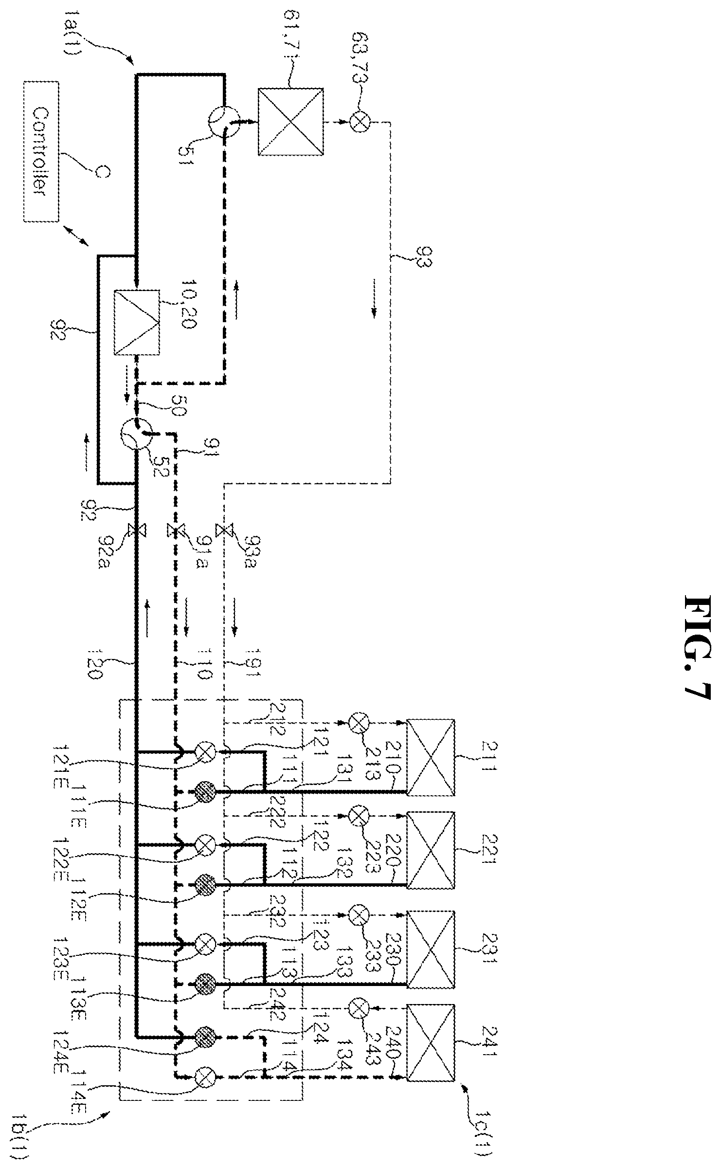Patent US12504211 Figure 8 – Air conditioner