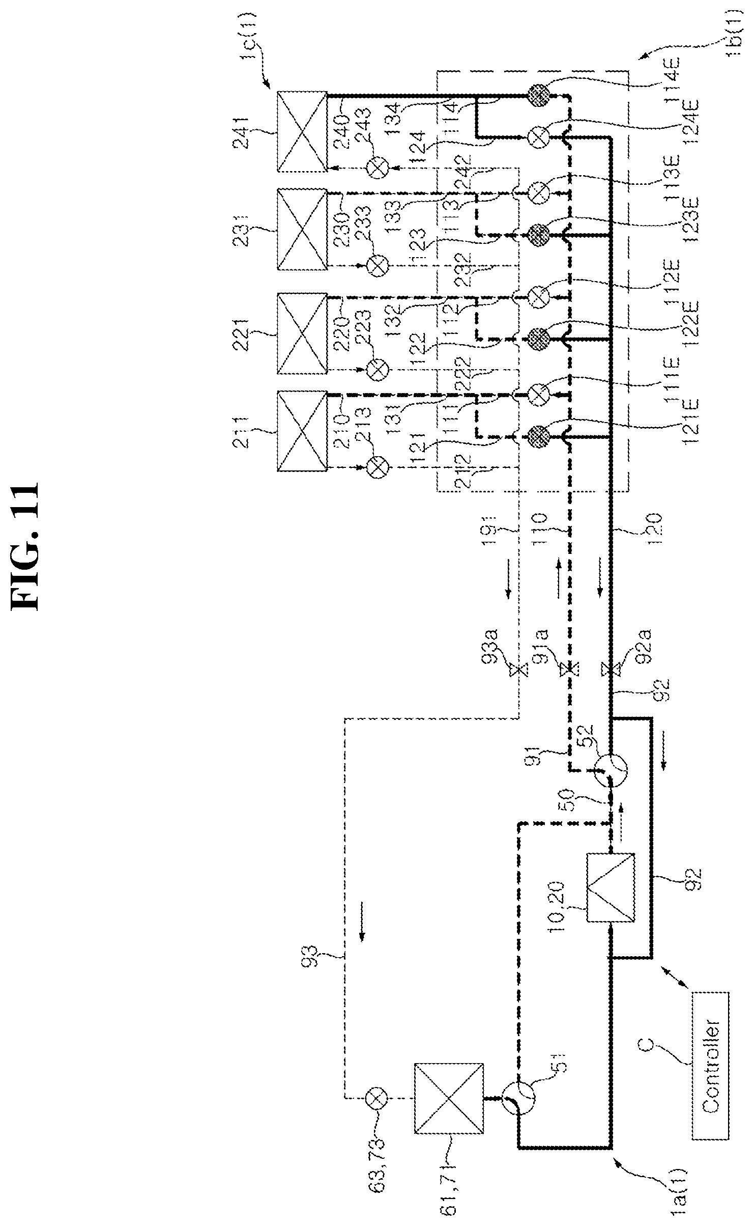 Patent US12504211 Figure 12 – Air conditioner