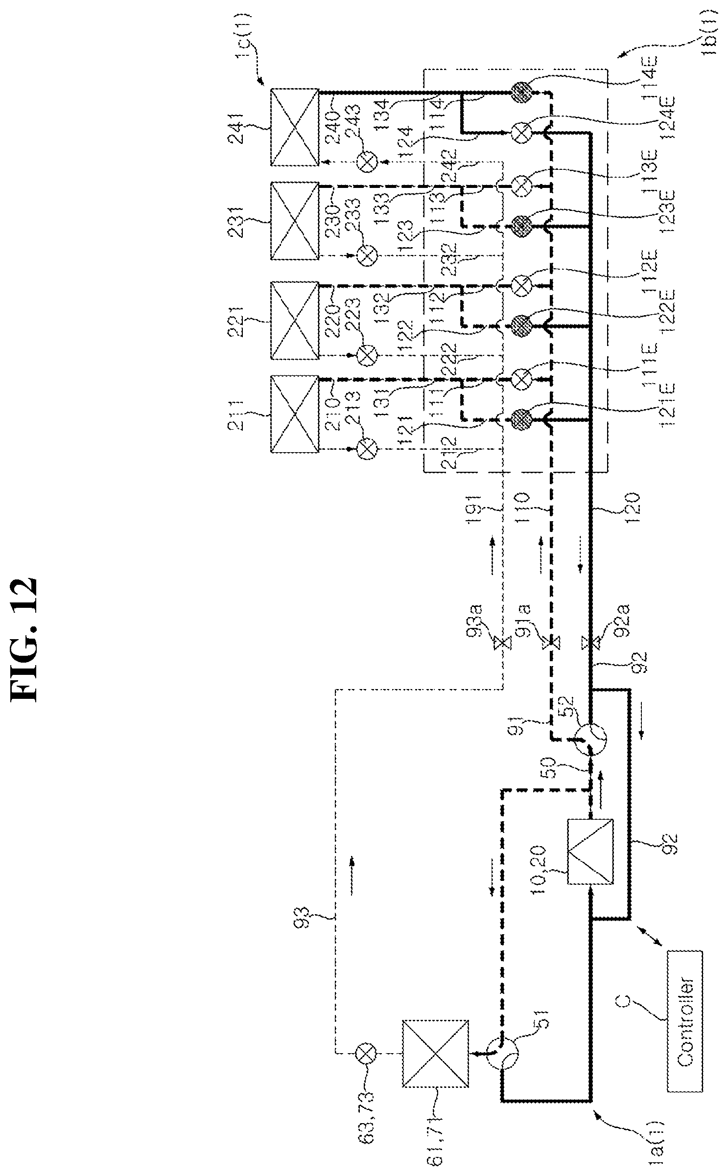 Patent US12504211 Figure 13 – Air conditioner