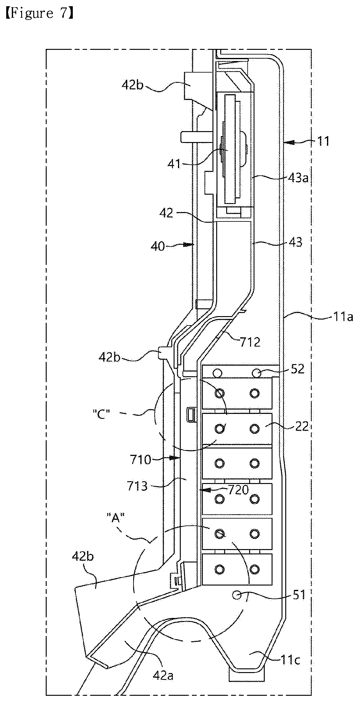 Patent US12504216 Figure 6 – Refrigerator