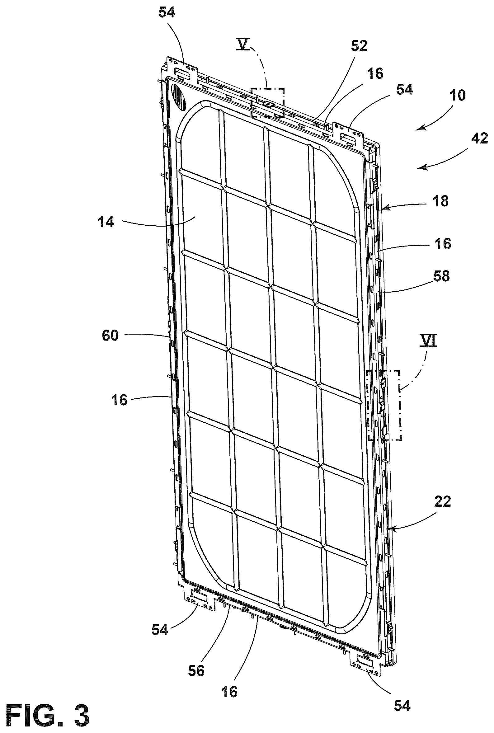 Patent US12504217 Figure 3 – Insulated structure for a refrigeration unit