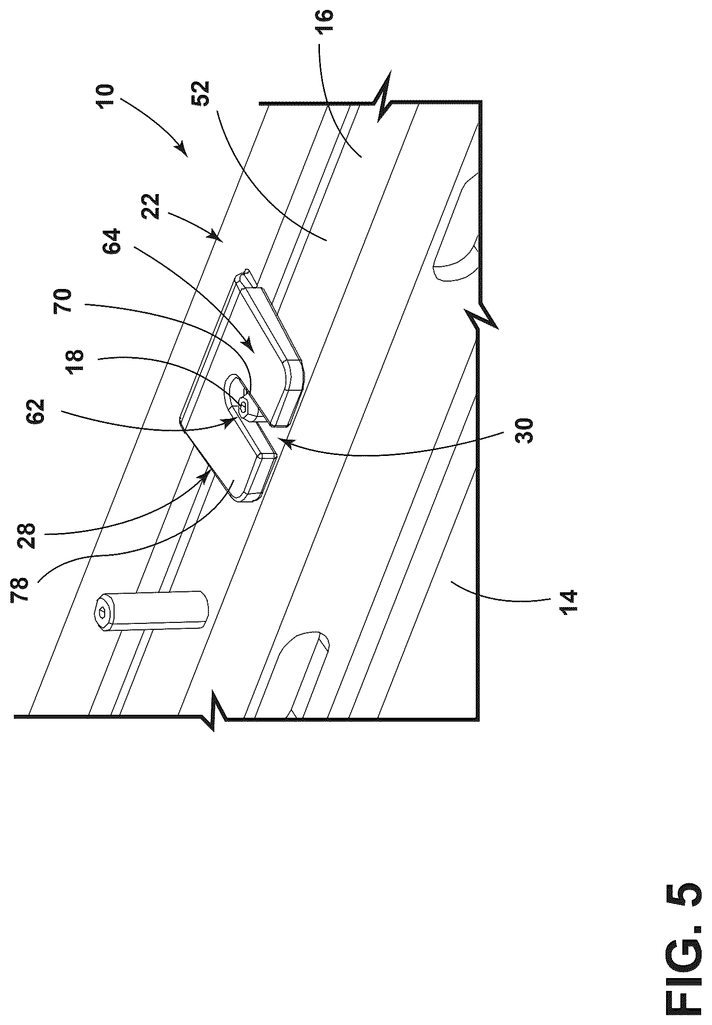 Patent US12504217 Figure 5 – Insulated structure for a refrigeration unit